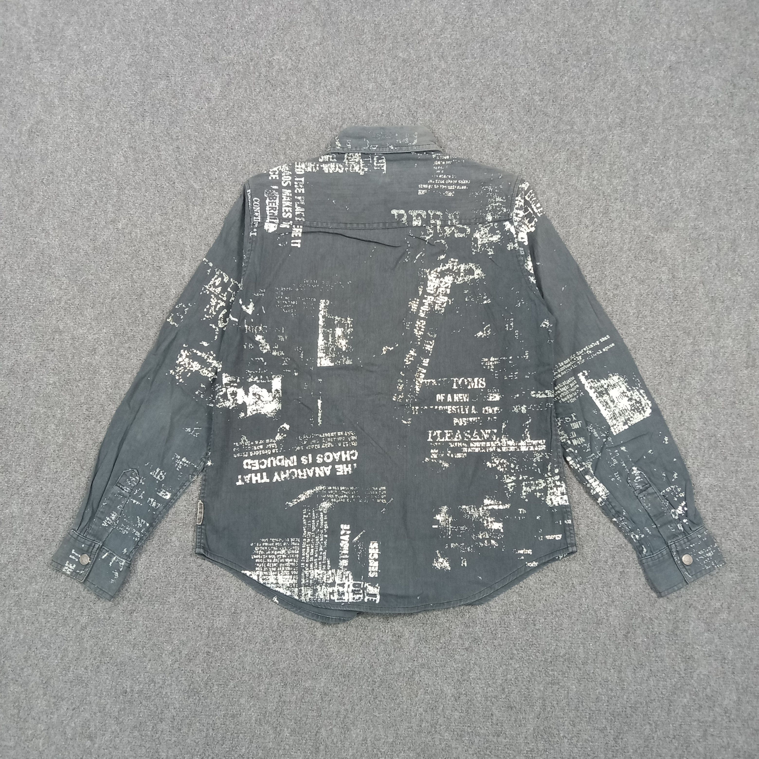 BERNINGS SHO Bernings Sho Japanese Clip Button Up Shirt C286N16 Size US S / EU 44-46 / 1 - 6 Thumbnail