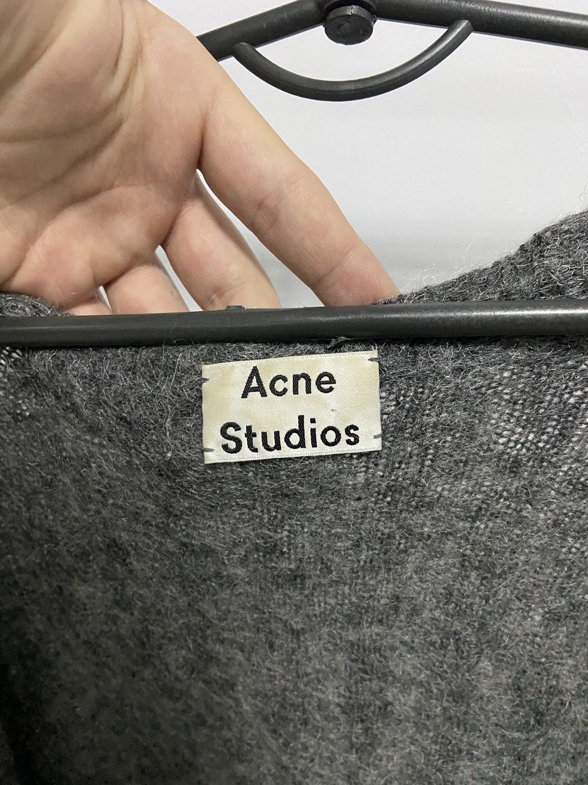 Acne Studios × Vintage Acne studios cardigan wool raya short rib paw14 vintage Size US S / EU 44-46 / 1 - 10 Thumbnail