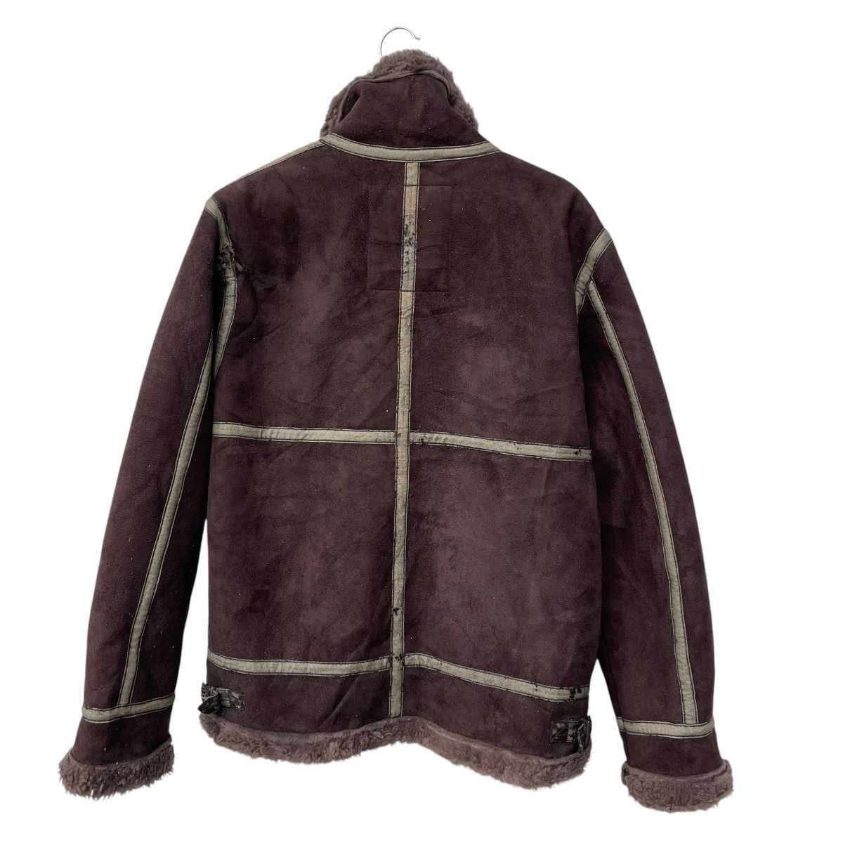 Alpha Industries × Aviator Nation Vintage Alpha Industries Shearling Jacket Size US M / EU 48-50 / 2 - 2 Thumbnail