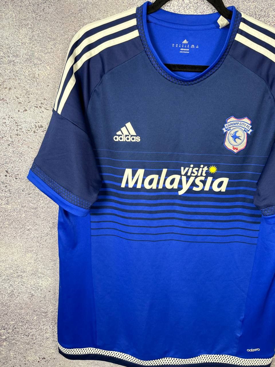 Adidas Vintage Cardiff City 2015/16 Adidas Soccer Jersey XL Size Size US XL / EU 56 / 4 - 4 Thumbnail