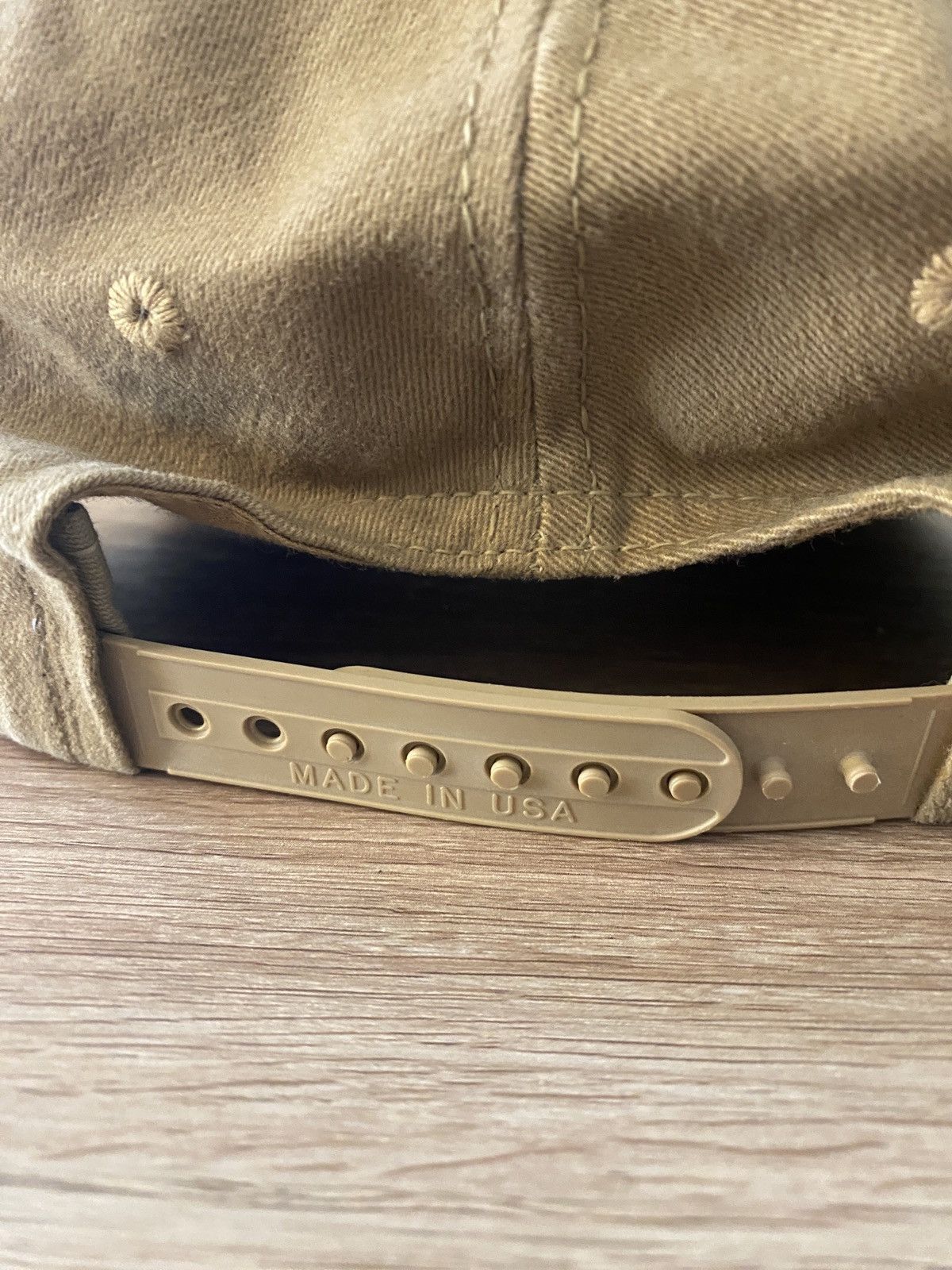 Rusty × Vintage Vintage 90’s Rusty Camel Brown Baseball Style Snap Back Cap Size ONE SIZE - 9 Thumbnail