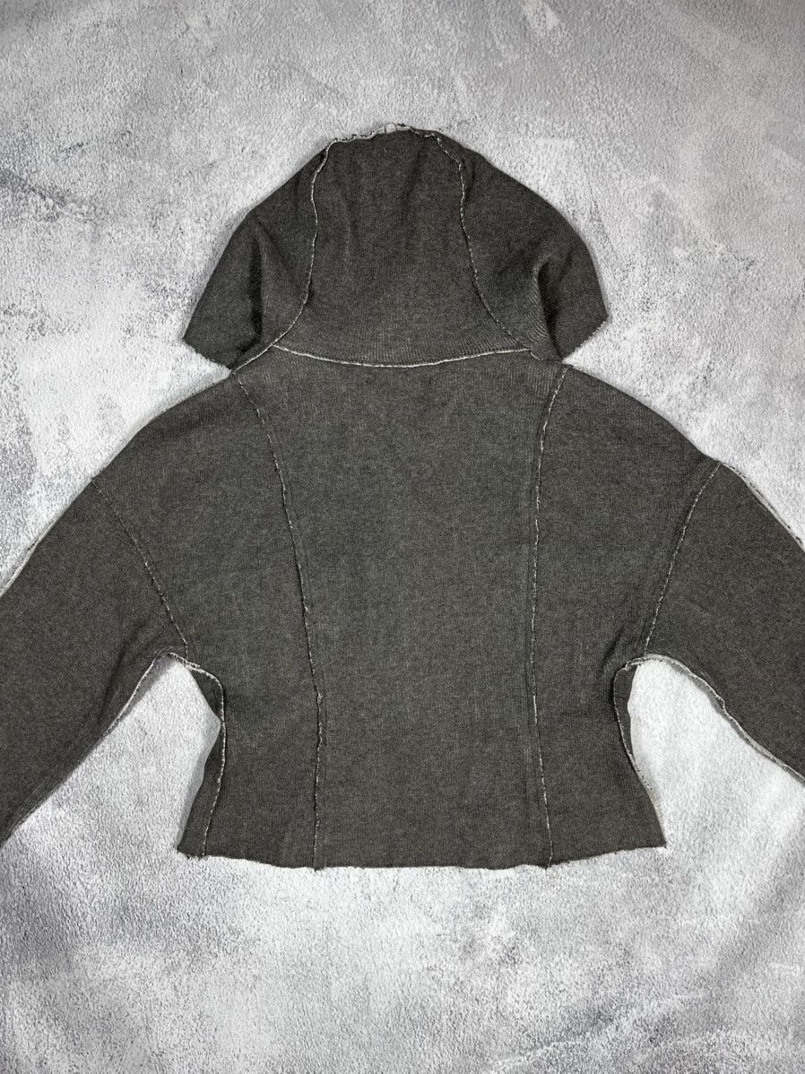 Vintage Vintage Y2K patchwork Yoshi styled cropped hooded jacket 00s Size S / US 4 / IT 40 - 4 Thumbnail