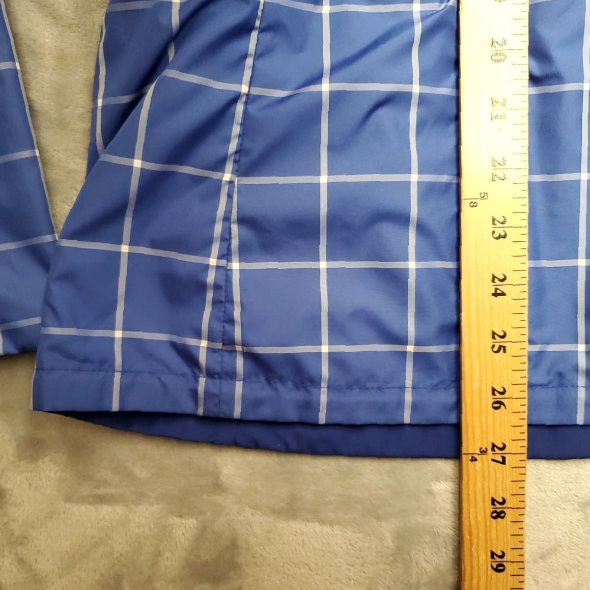 Ralph Lauren VINTAGE Lauren Ralph Lauren Jacket Womens Large Blue Window Pane Check Plaid Performance Size L / US 10 / IT 46 - 6 Thumbnail