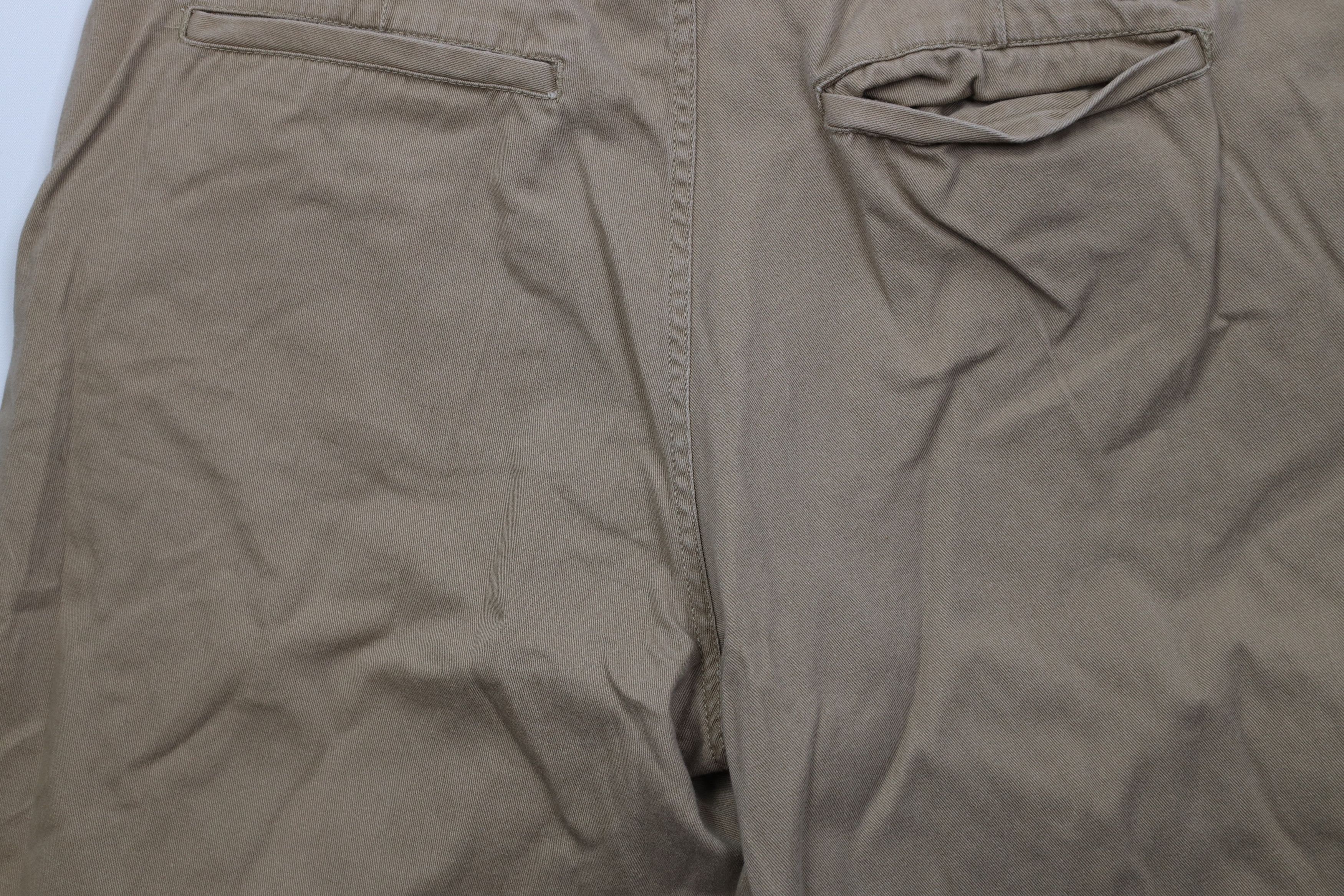 Timberland Vintage 90s Y2K Timberland Surplus Shorts Brown Cotton Size US 38 / EU 54 - 10 Thumbnail
