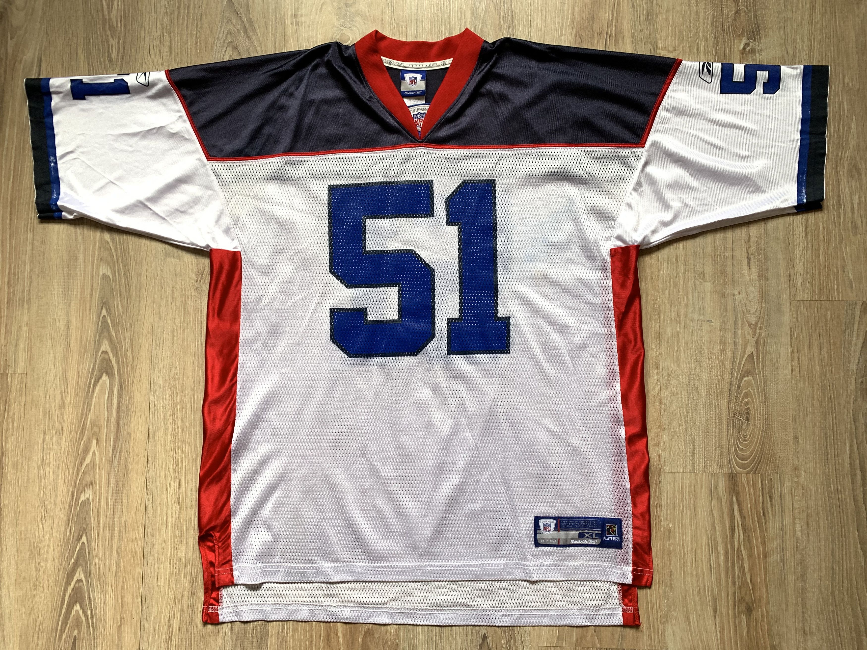 NFL × Reebok × Vintage Reebok NFL Buffalo Bills Takeo Spikes #51 Jersey Size US XL / EU 56 / 4 - 2 Thumbnail