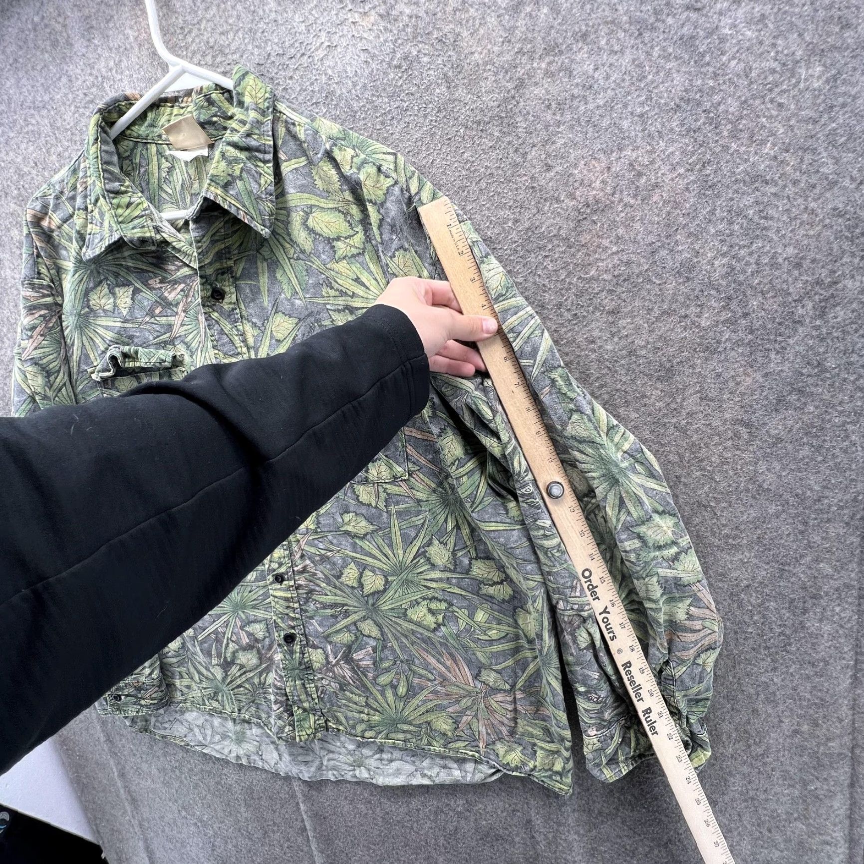 Vintage RedHead Shirt Mens 2XL Green Camouflage Long Sleeve Button Front Hunting Outdoor Size US XXL / EU 58 / 5 - 5 Thumbnail