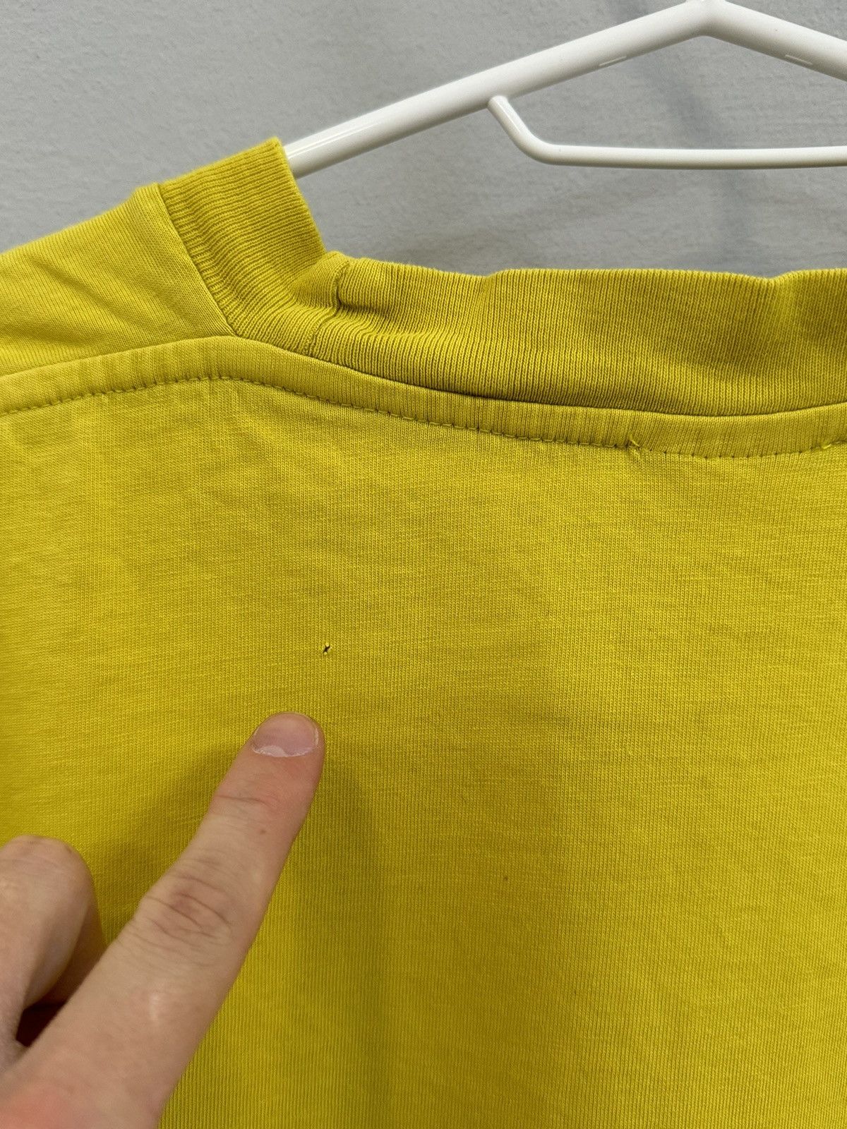 Nike × Vintage 90s Nike Vintage Big Center Swoosh Striped T-shirt Rare Size US M / EU 48-50 / 2 - 10 Thumbnail