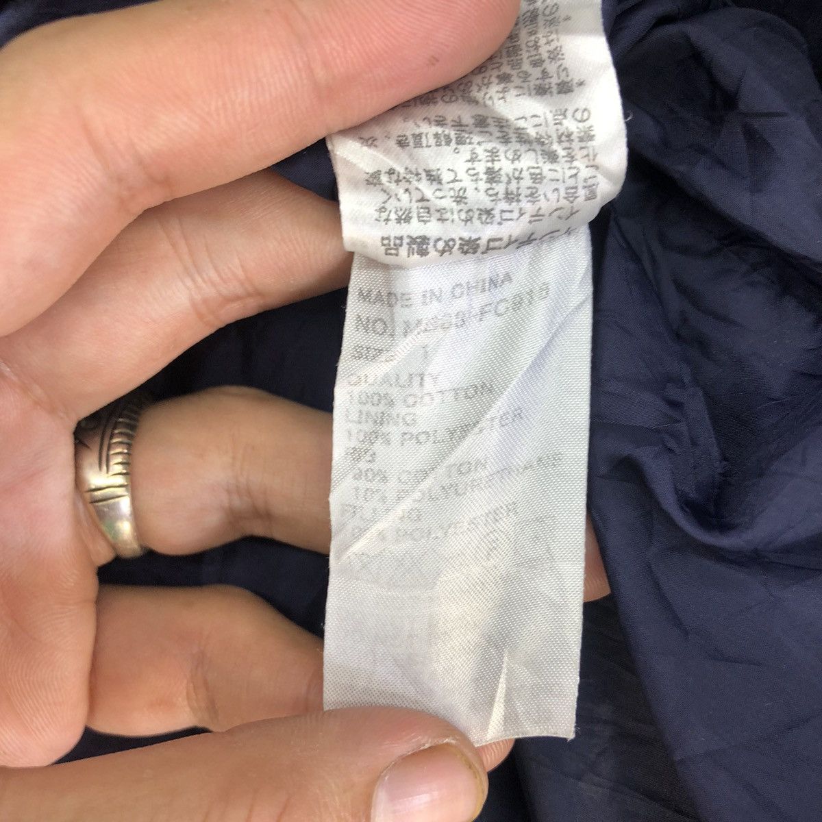 Issey Miyake Vintage Mercibeaucoup Pillow Neck Indigo Dye Bomber Jacket Size US S / EU 44-46 / 1 - 21 Thumbnail
