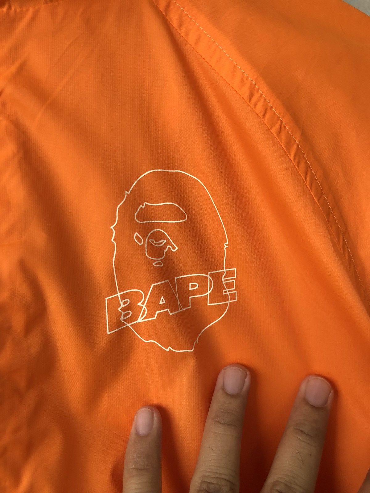 Bape Bape Windbreaker Jacket Size S / US 4 / IT 40 - 8 Thumbnail