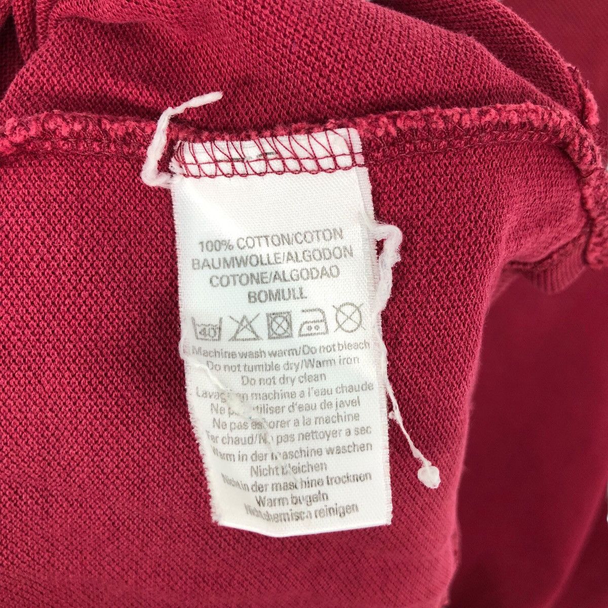 Burberry Vintage BURBERRYS Polos Embroidered Logo Made In England Size US L / EU 52-54 / 3 - 6 Thumbnail