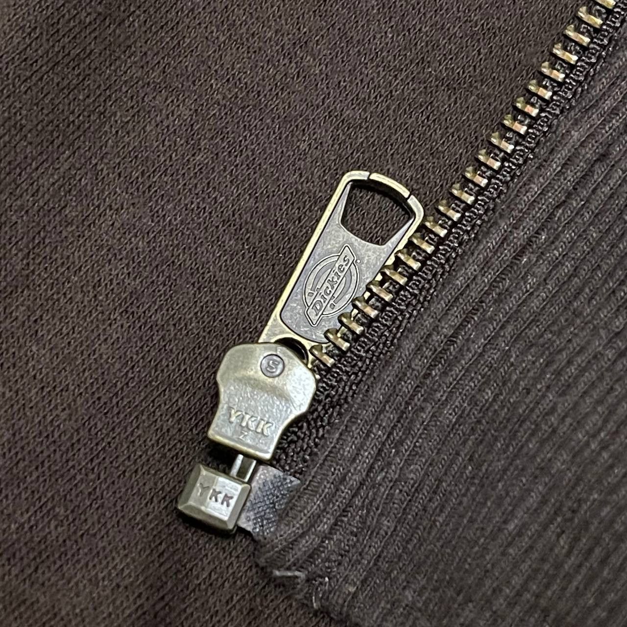 Dickies Vintage Dickies Zipper Hoodie Brown Size US M / EU 48-50 / 2 - 11 Thumbnail
