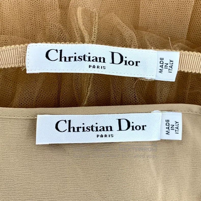 Dior Dior Brown mulberry silk casual mesh skirt Size 24" / US 00 / IT 34 - 5 Thumbnail