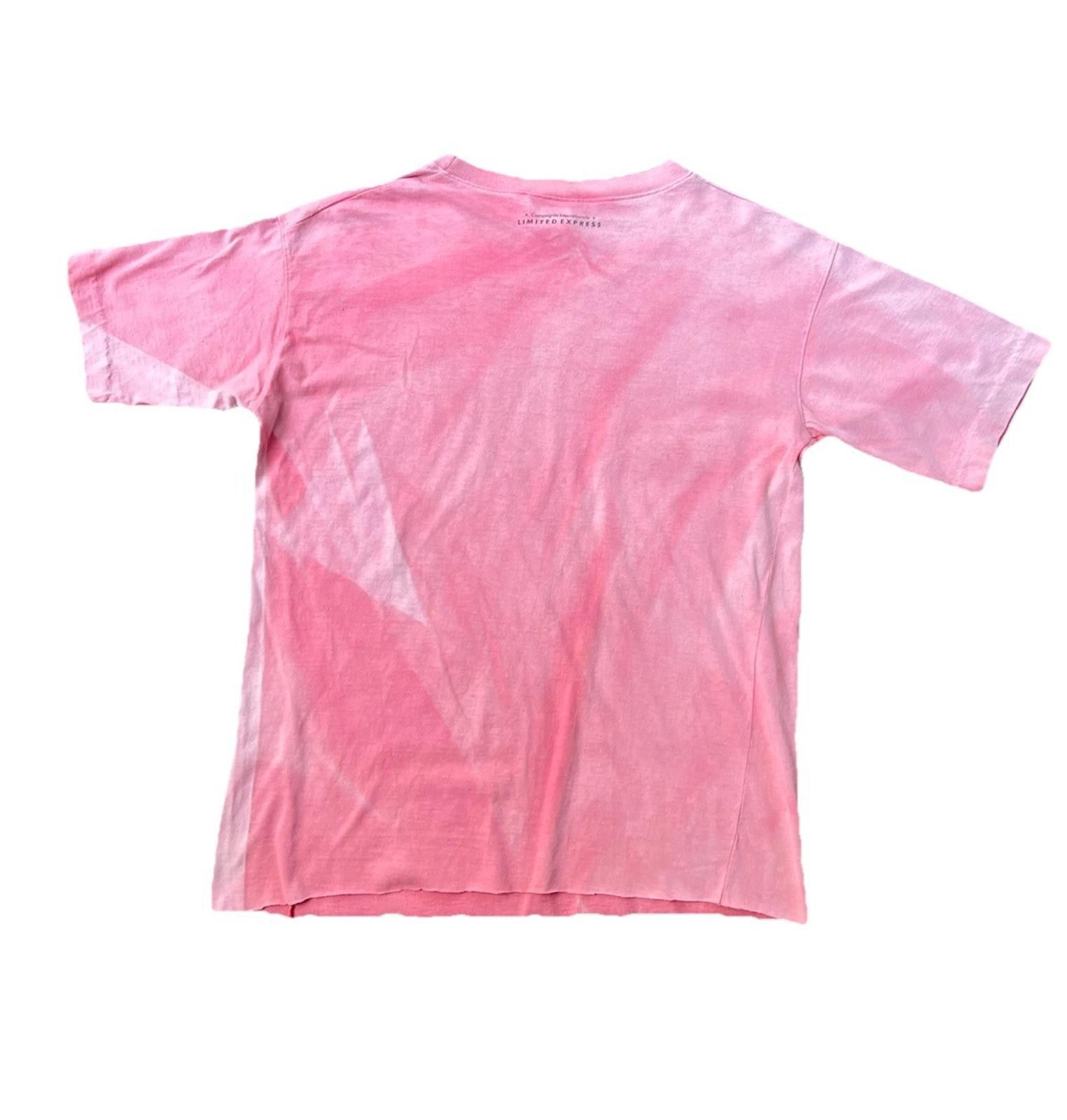 Vintage VTG 90s Limited Express Sunfaded Pocket Blank TShirt 22 x29” Size US S / EU 44-46 / 1 - 2 Thumbnail