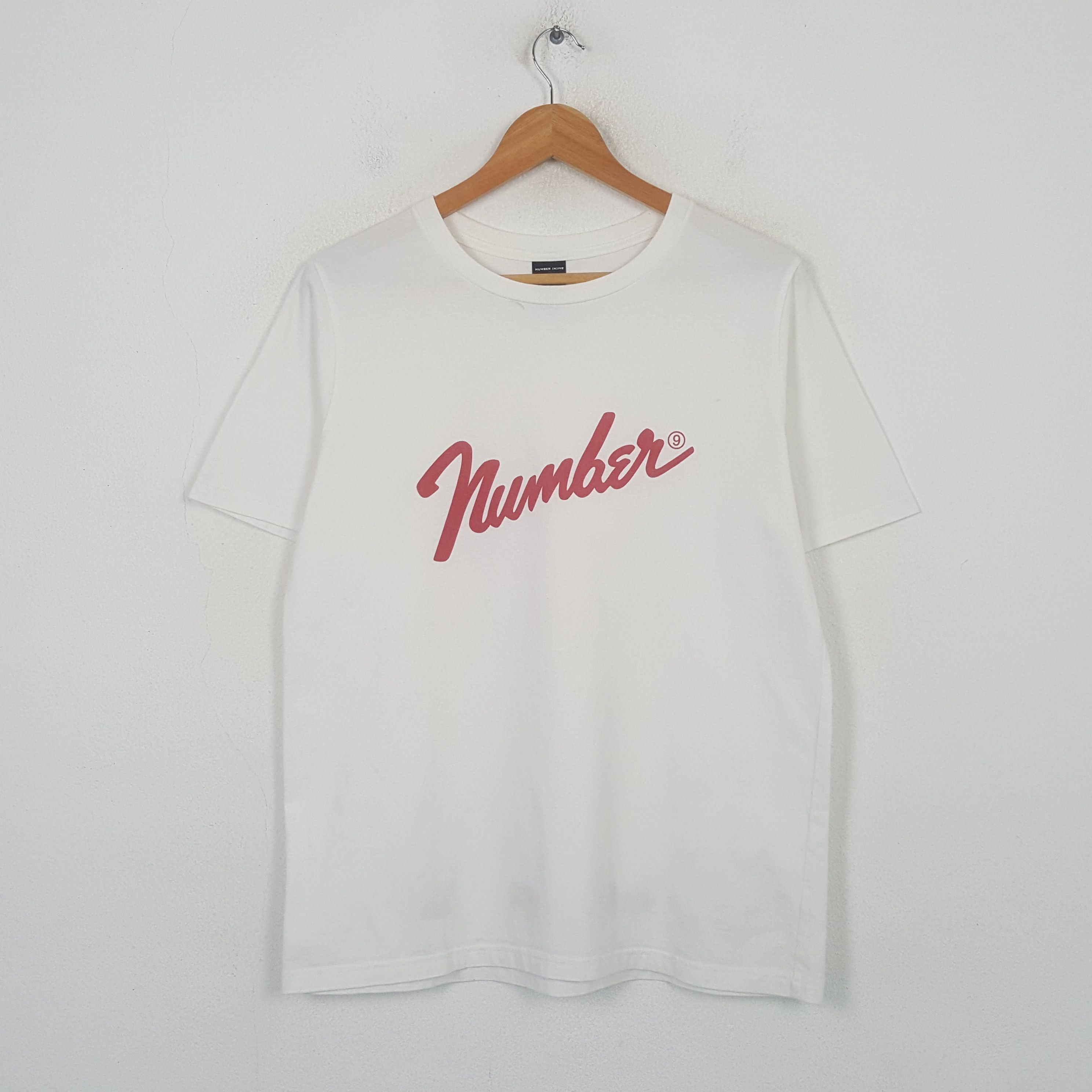 Number (N)ine Vintage Number Nine Japanese Fashion Brand T-shirt C294N50 Size US M / EU 48-50 / 2 - 1 Thumbnail