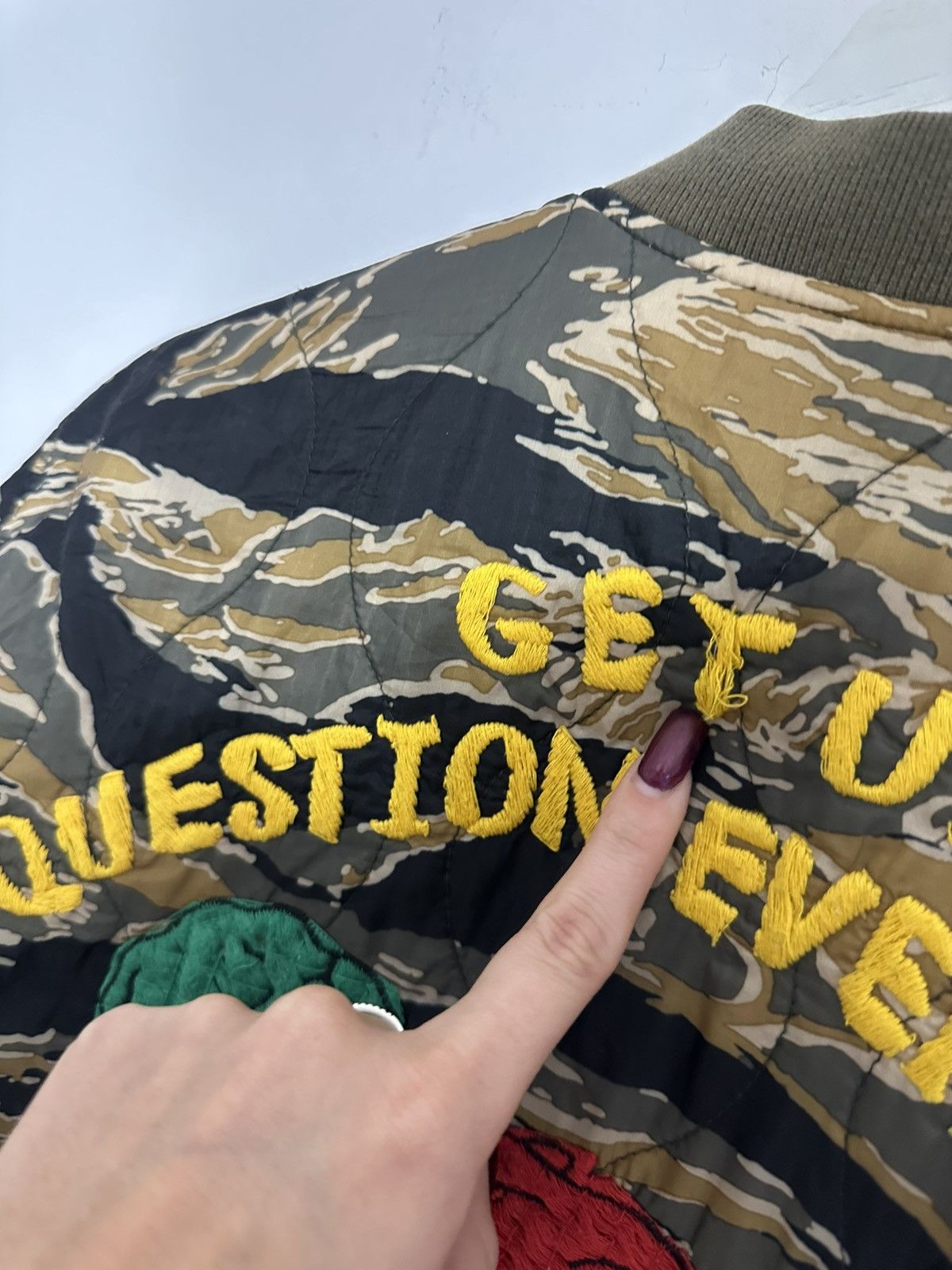 Diesel Rare diesel camo ed hardy style bomber jacket skulls archive Size US S / EU 44-46 / 1 - 7 Thumbnail