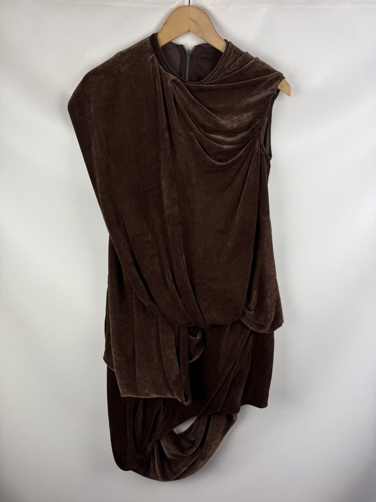 Rick Owens Rick Owens Macassar Velour Bundle Top Sleeveless Blouse Size M / US 6-8 / IT 42-44 - 1 Thumbnail