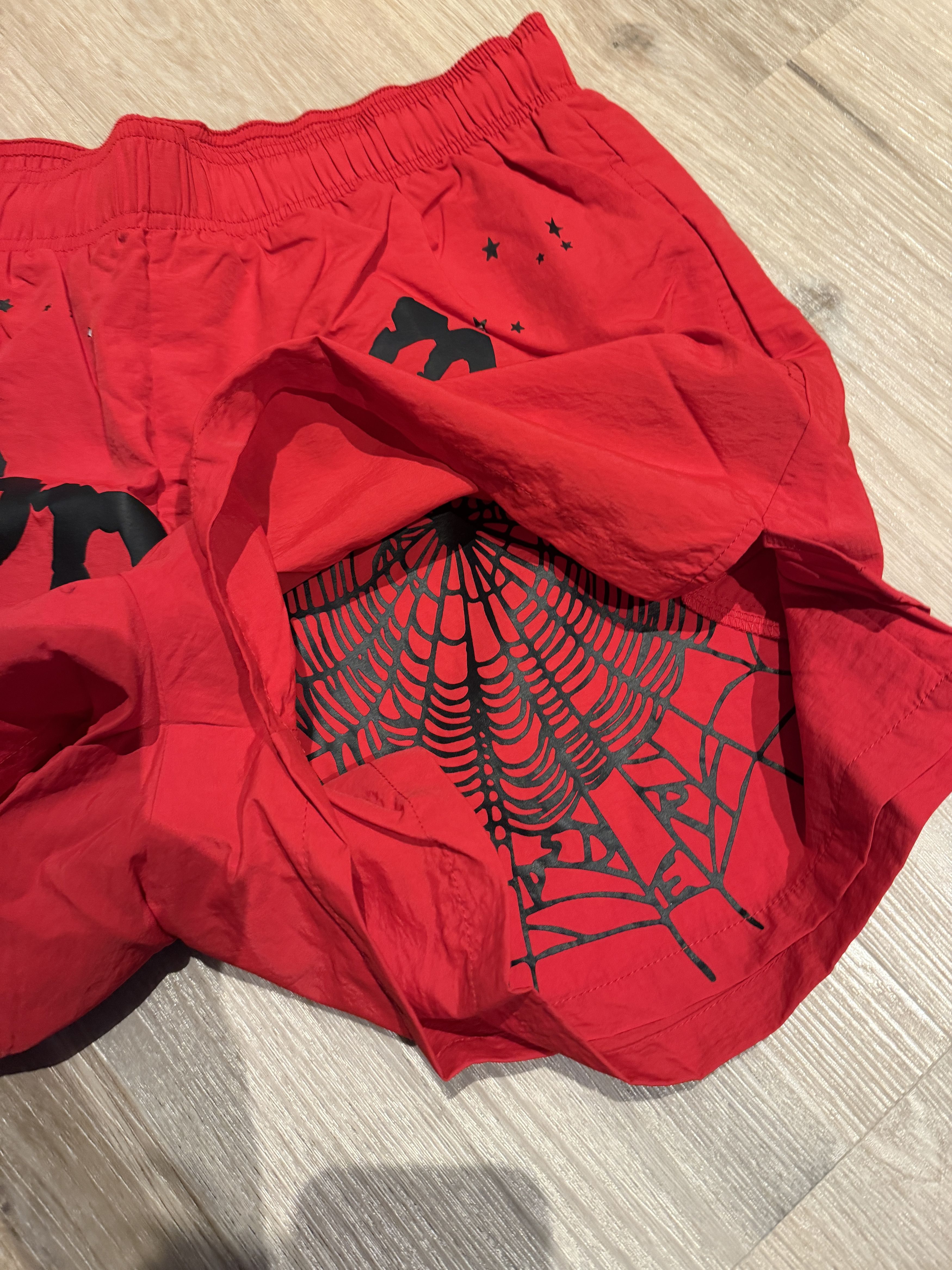 Sp5der Sp5der Red OG Web Double Layer Shorts Size US 32 / EU 48 - 6 Thumbnail