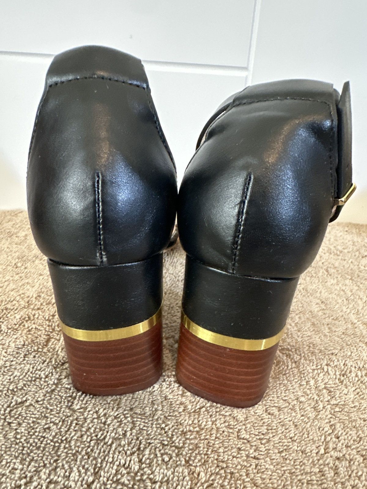 Other Kensie Estan Ankle Strap Block Heel Dress Sndals Size US 9 / IT 39 - 4 Thumbnail
