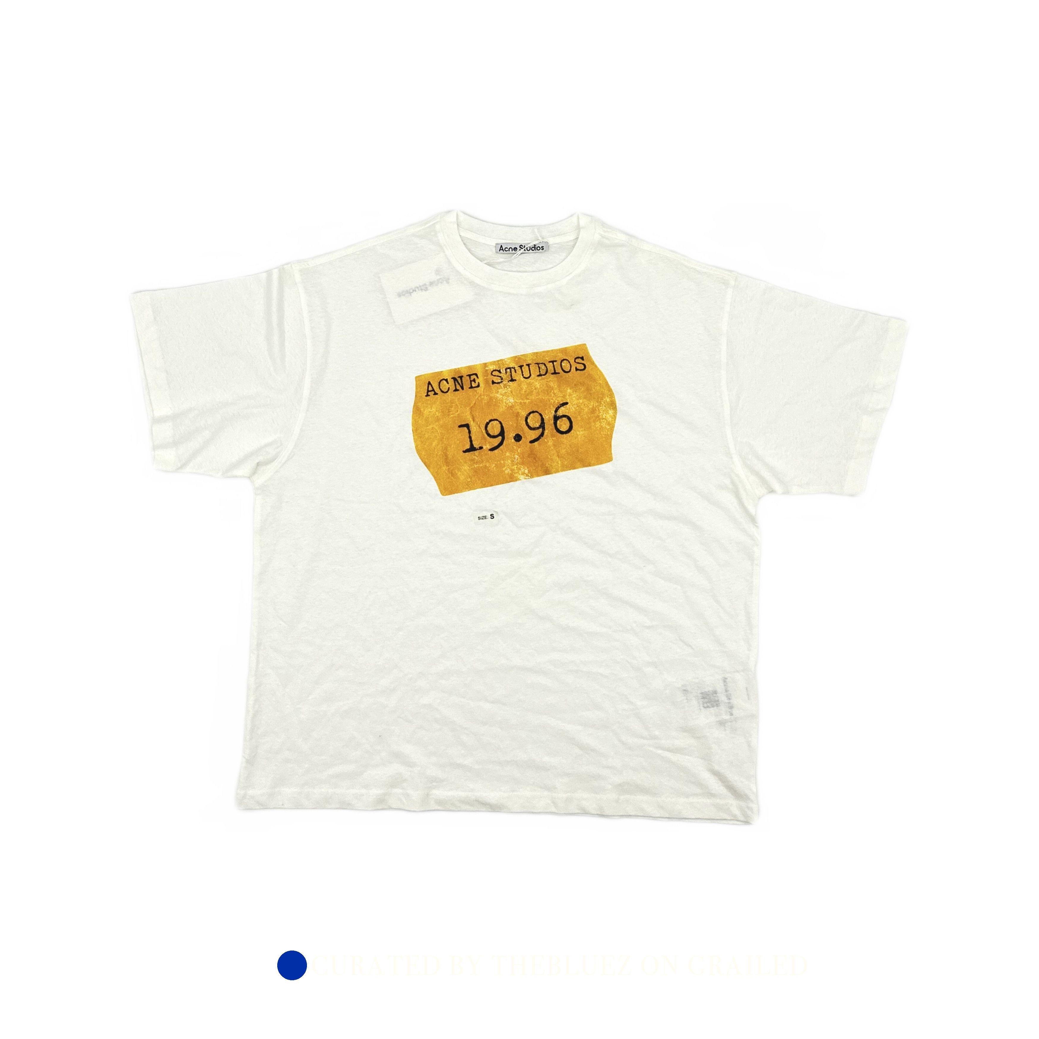 Acne Studios Minimalist Graphic Logo Tee Size US S / EU 44-46 / 1 - 1 Thumbnail