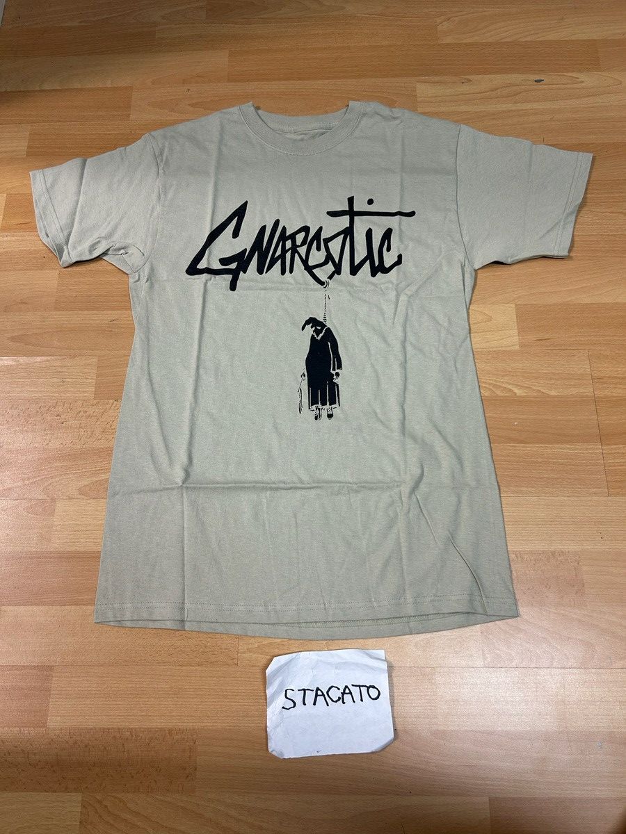 Gnarcotic × Rap Tees Gnarcotic Lil Gnar The Crow Tee Tan Size US M / EU 48-50 / 2 - 1 Thumbnail