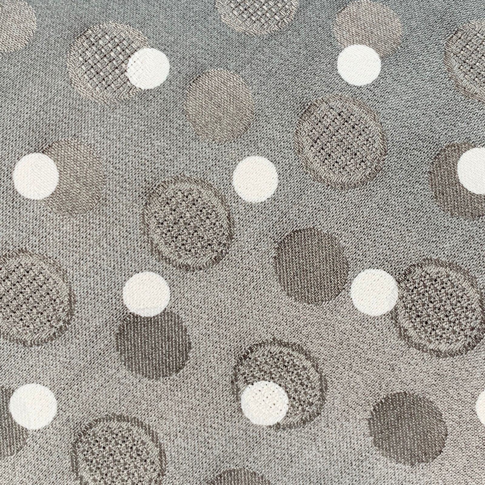 Gianfranco Ferre GIANFRANCO FERRE One Size Grey White Dots Silk Tie Size ONE SIZE - 2 Thumbnail