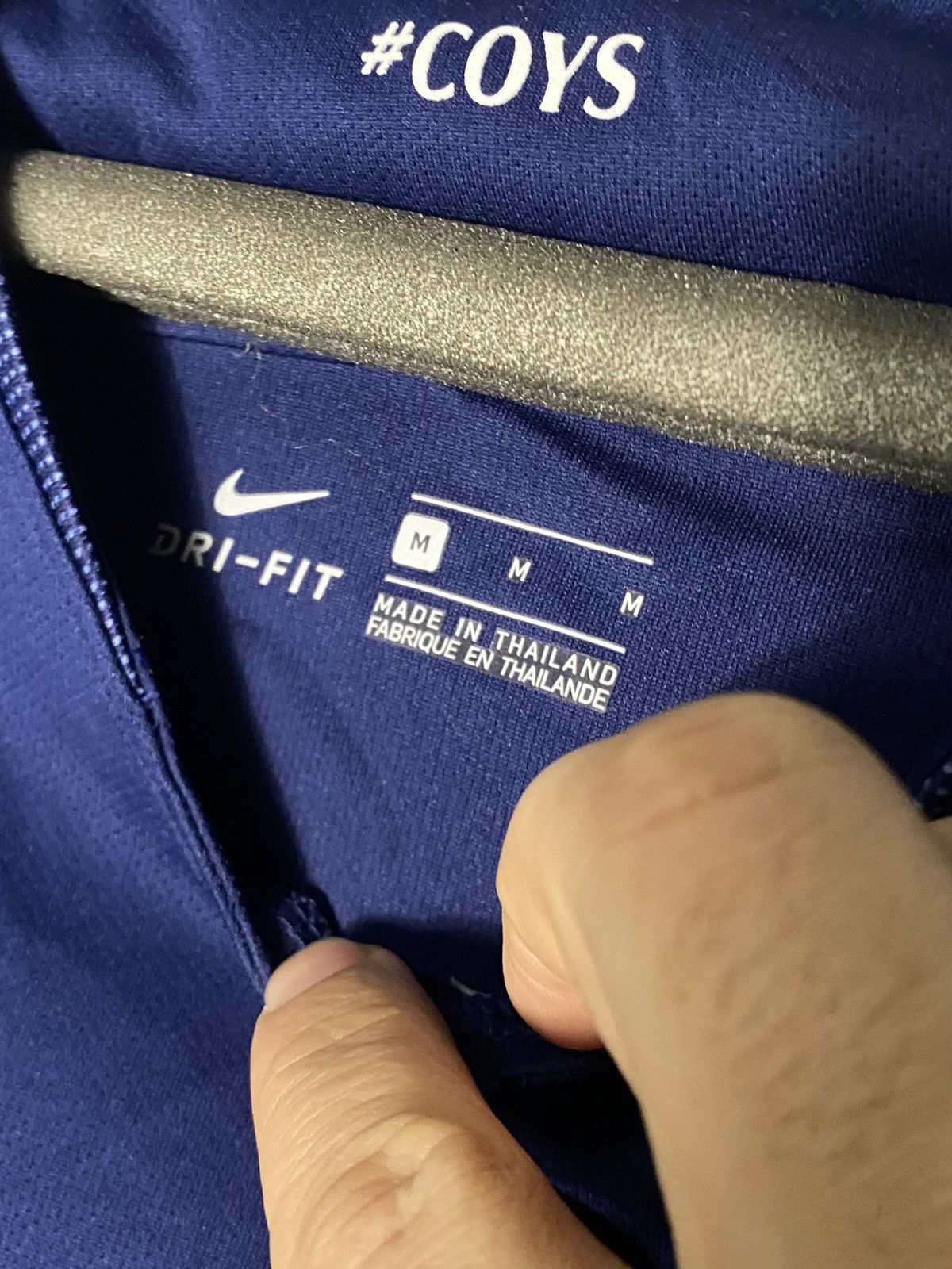 Nike 2018-2019 Tottenham Hotspur Nike Soccer Jersey Away AIA Size US M / EU 48-50 / 2 - 2 Thumbnail