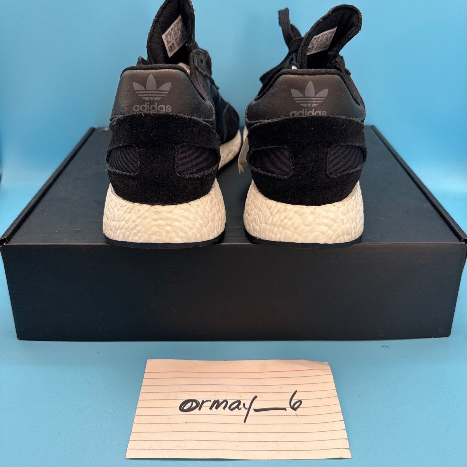 Adidas adidas Iniki Runner Core Black m8 w9.5 Size US 8 / EU 41 - 5 Thumbnail