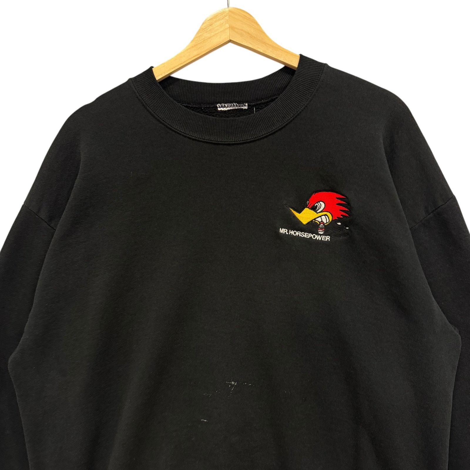 Vintage Vintage Mr. Horsepower Embroidered Crewneck XL Size US XL / EU 56 / 4 - 2 Thumbnail