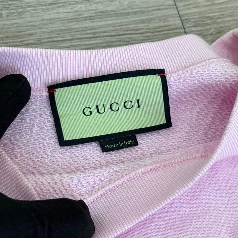 Gucci Gucci SS21 Love Apple Pattern Pullover Loose Round-neck Lo Size XS / US 0-2 / IT 36-38 - 5 Thumbnail