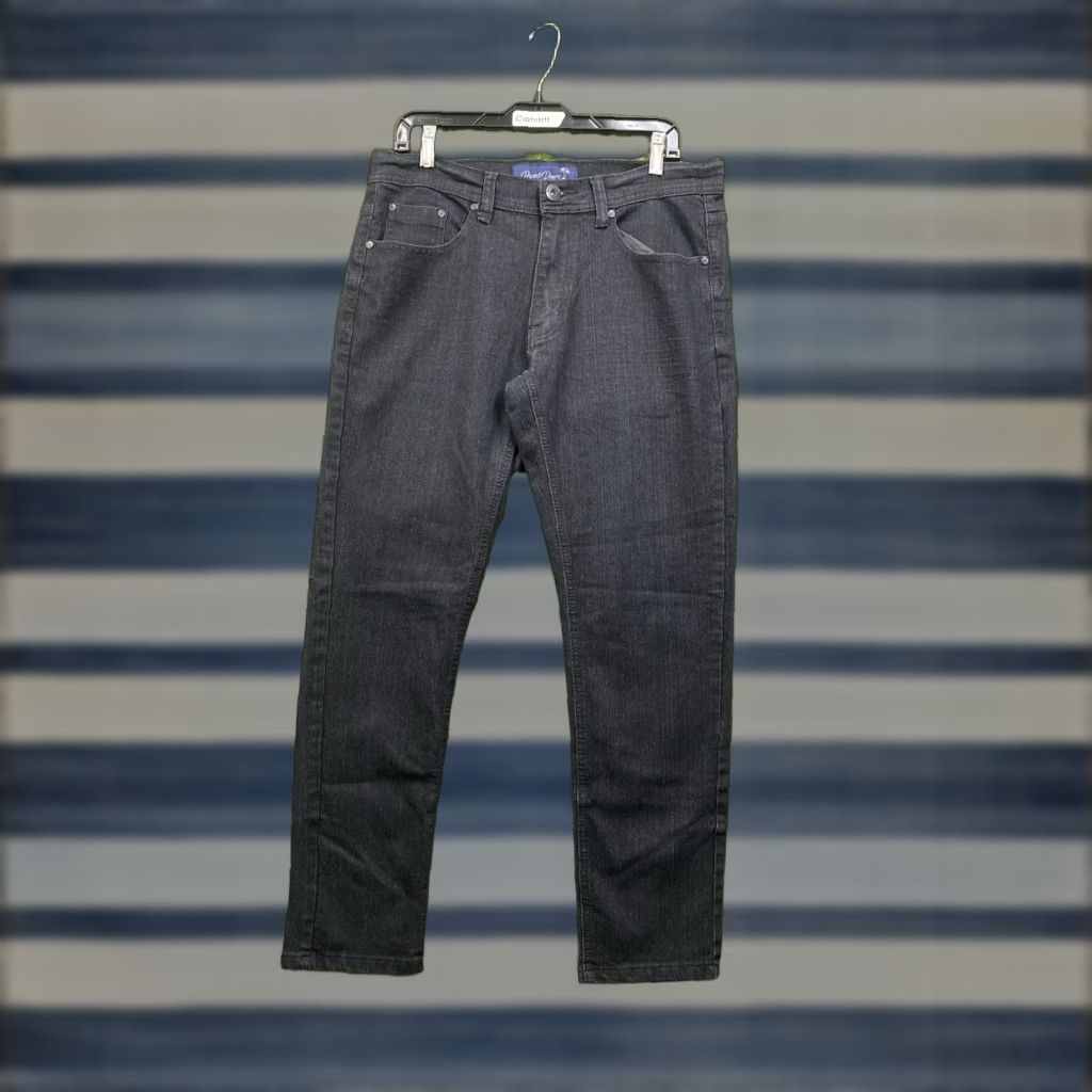 Denime Desert Dunes Jeans Mens 32x30 Slim Fit Stretch Soft Black Denim Living Life Size US 32 / EU 48 - 1 Thumbnail