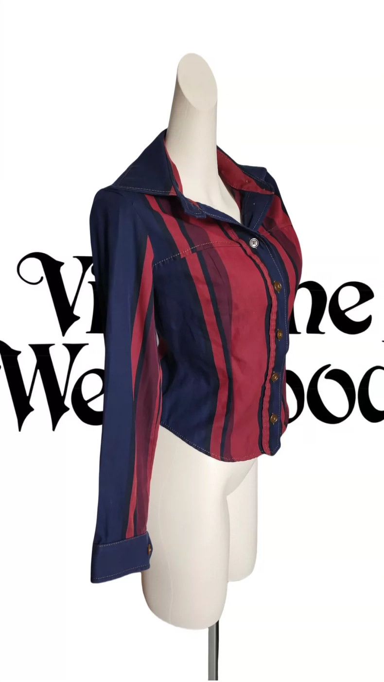 Vivienne Westwood Vivienne Westwood size1 Striped shirt Size S / US 4 / IT 40 - 4 Thumbnail