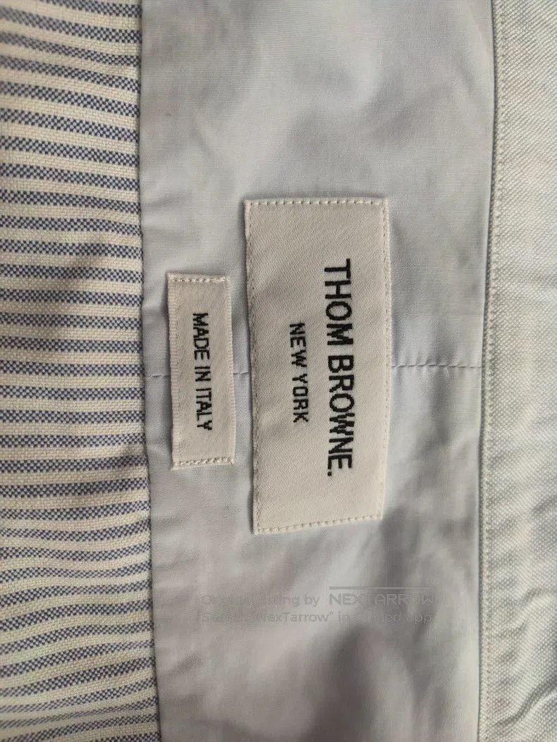 Thom Browne Thom Browne short sleeve shirt Size US L / EU 52-54 / 3 - 3 Thumbnail