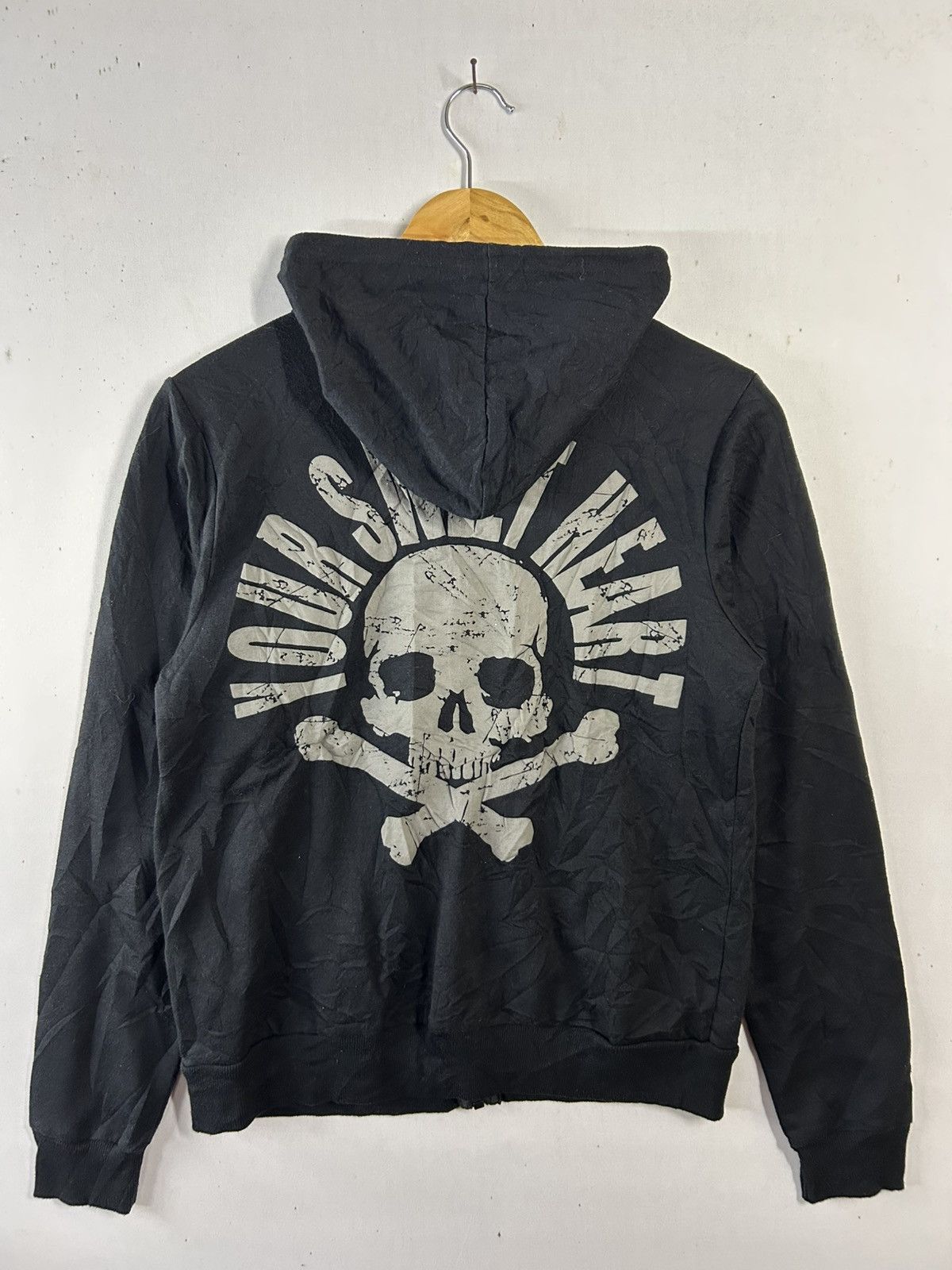 Japanese Brand Rare🔥 skull japanese brand zip up hoodie Size US M / EU 48-50 / 2 - 2 Thumbnail