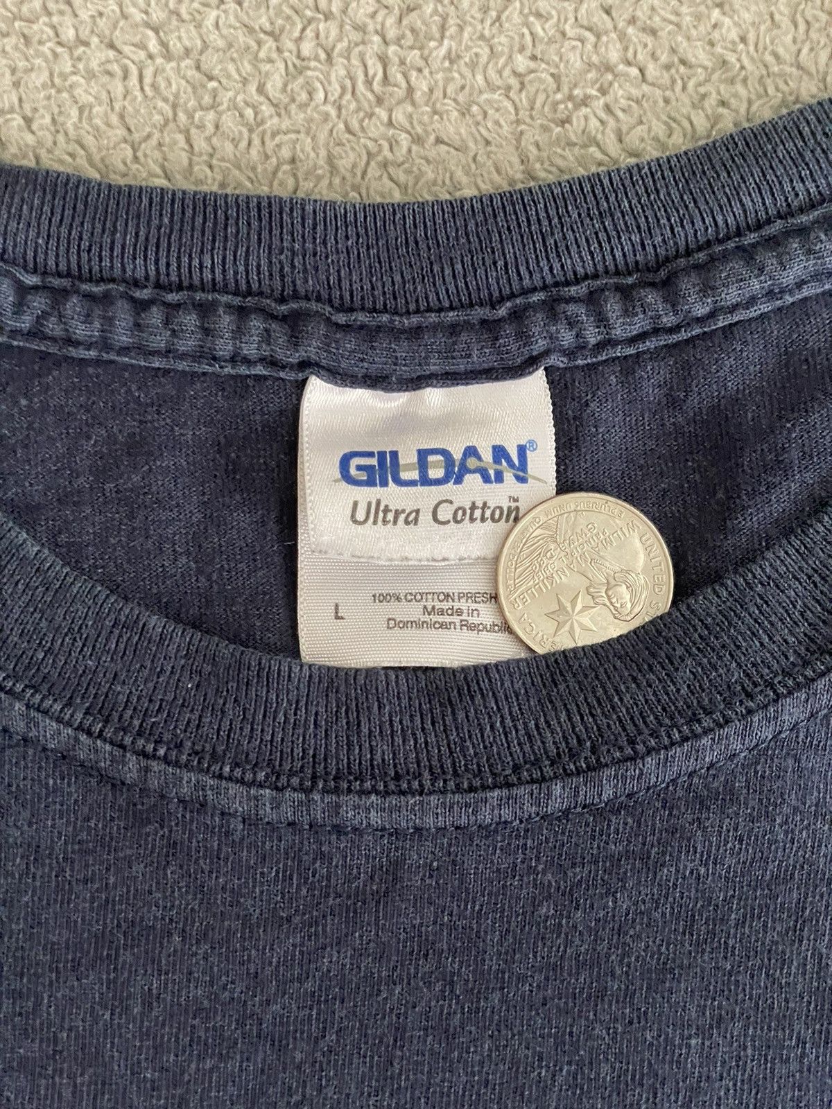 Gildan × Vintage Navy Blue ‘U.S.S Requin’ Submarine T-shirt Men’s Large Size US L / EU 52-54 / 3 - 5 Thumbnail