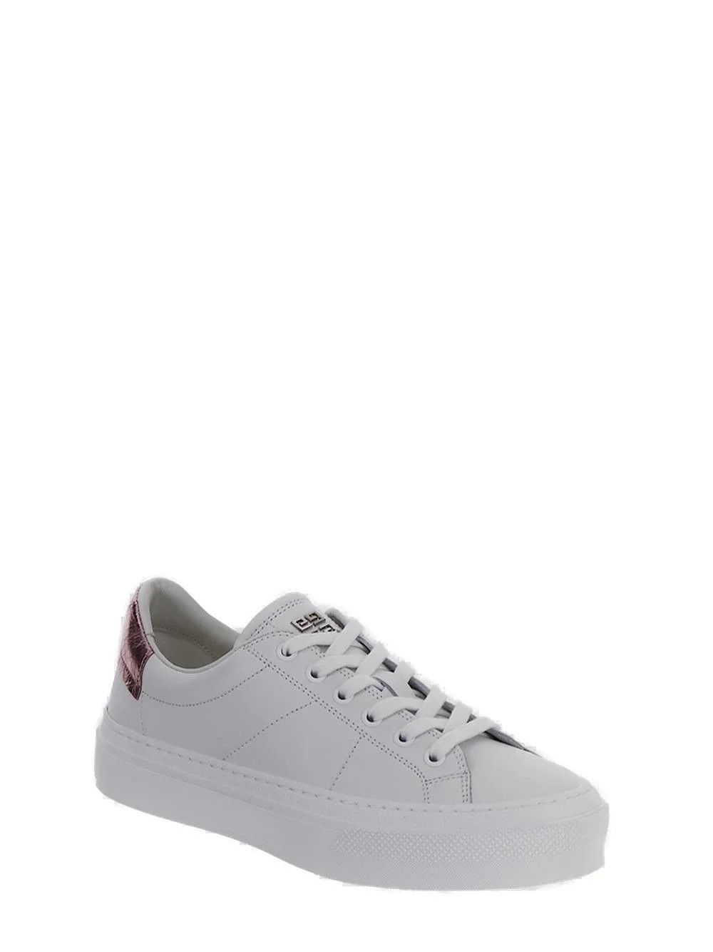 Givenchy o1w1db10525 City Sport Lace Up Sneaker in Pink Size US 10 / IT 40 - 2 Thumbnail
