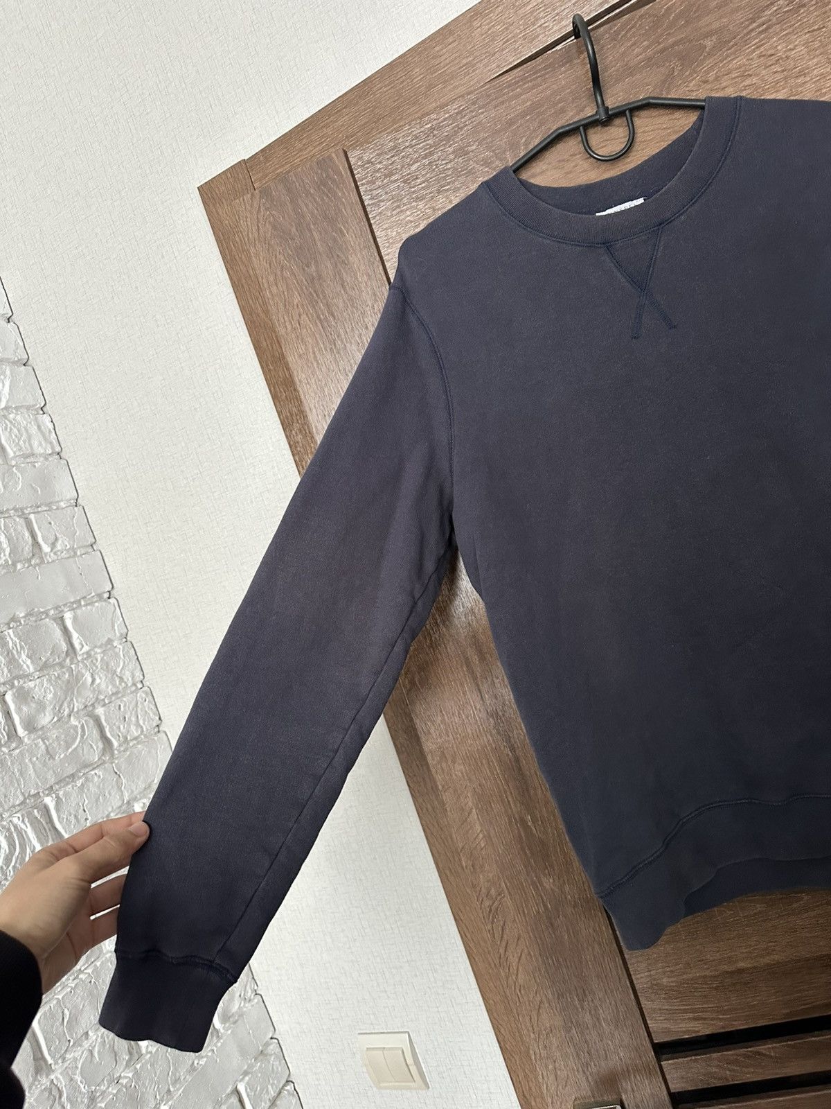 Sunspel Sunspel Sweatshirt Crewneck Faded Color Size US S / EU 44-46 / 1 - 5 Thumbnail