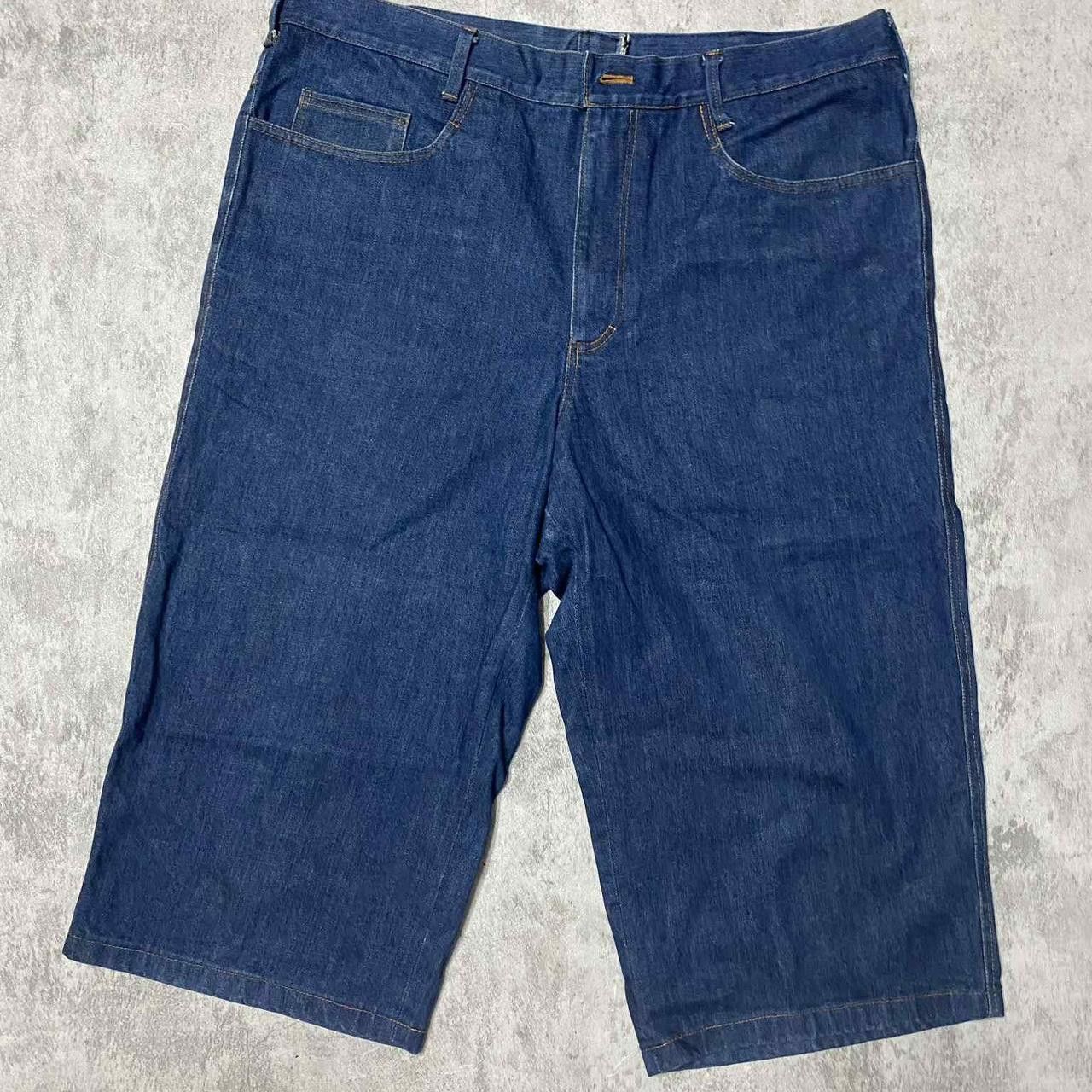 Other Navy blue denim shorts #denimshorts Size US 34 / EU 50 - 1 Thumbnail