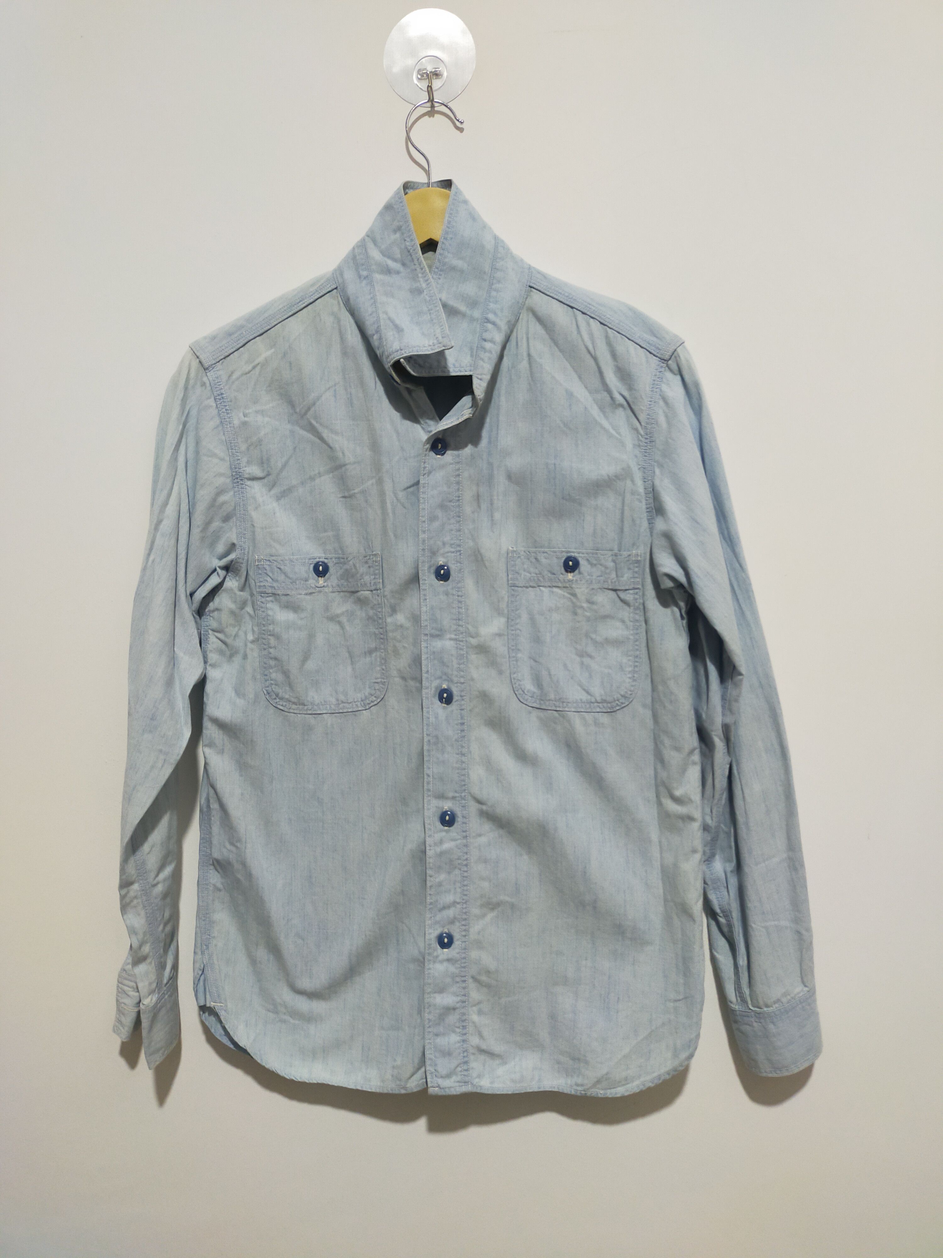 Orslow ORSLOW CHAMBRAY SHIRT Size US M / EU 48-50 / 2 - 1 Thumbnail