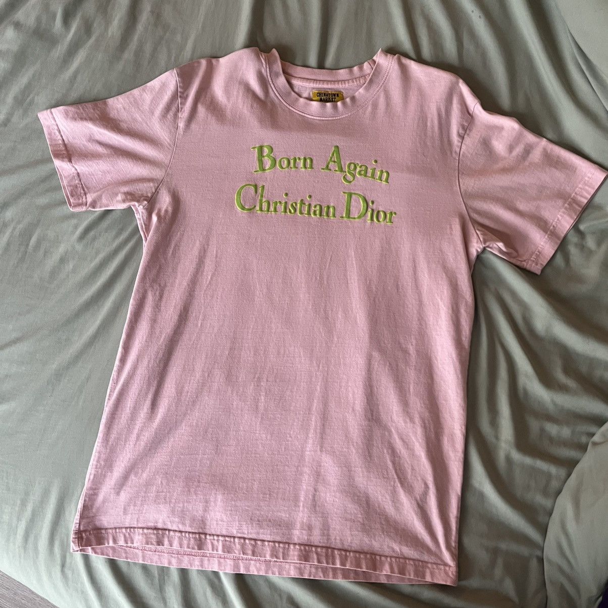 Market Chinatown Market Born Again Dior Shirt Size US L / EU 52-54 / 3 - 3 Thumbnail