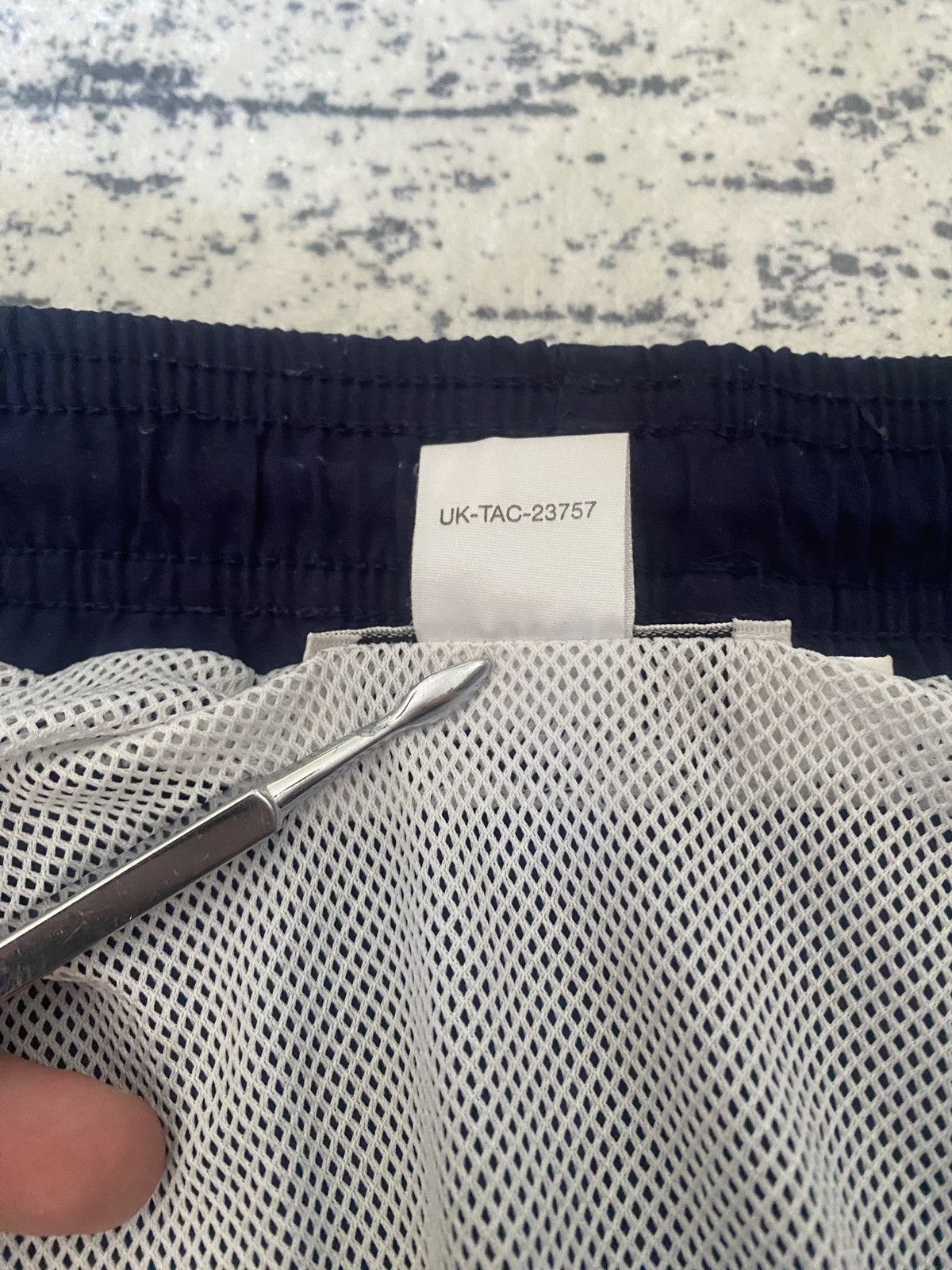 Yves Saint Laurent Yves Saint Laurent Shorts Logo Pants Blue Size US 32 / EU 48 - 3 Thumbnail