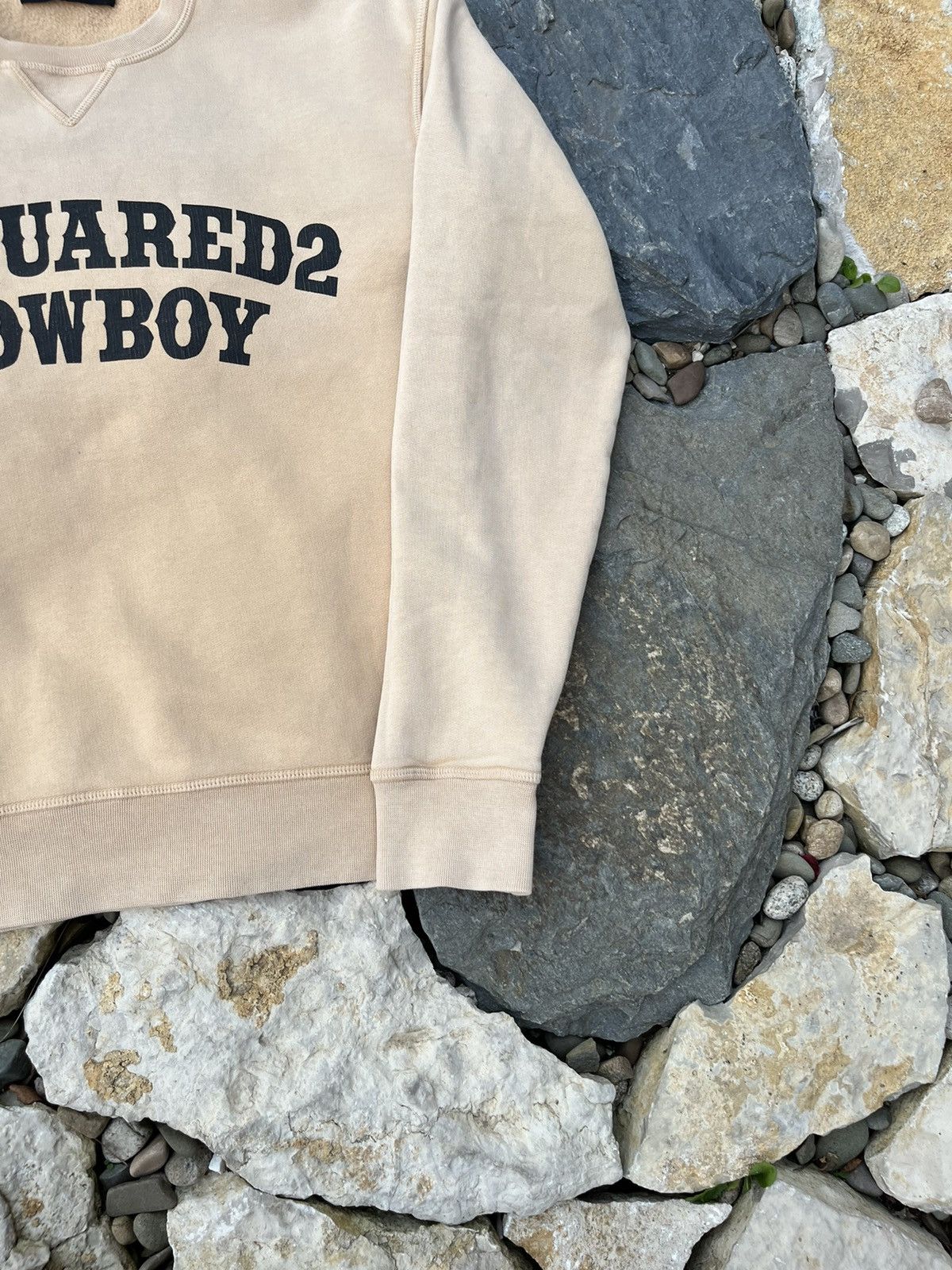 Cowboy Equipment × Designer × Dsquared2 Dsquared2 cowboy coffee ombre washed sweatshirt spellout Size US M / EU 48-50 / 2 - 6 Thumbnail