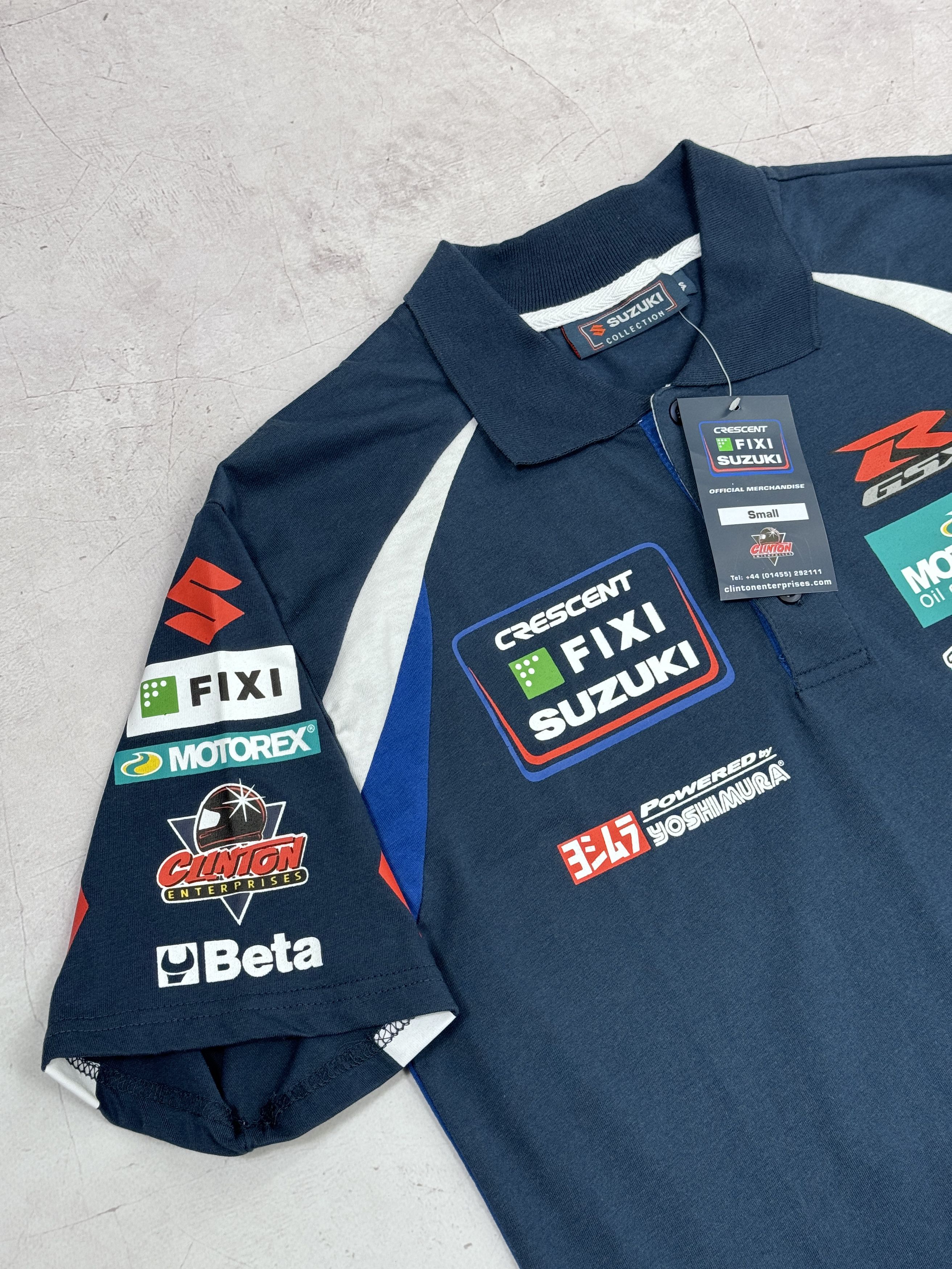 Other Crescent Fixi Suzuki World Superbike Team Polo T-Shirt Size US S / EU 44-46 / 1 - 6 Thumbnail