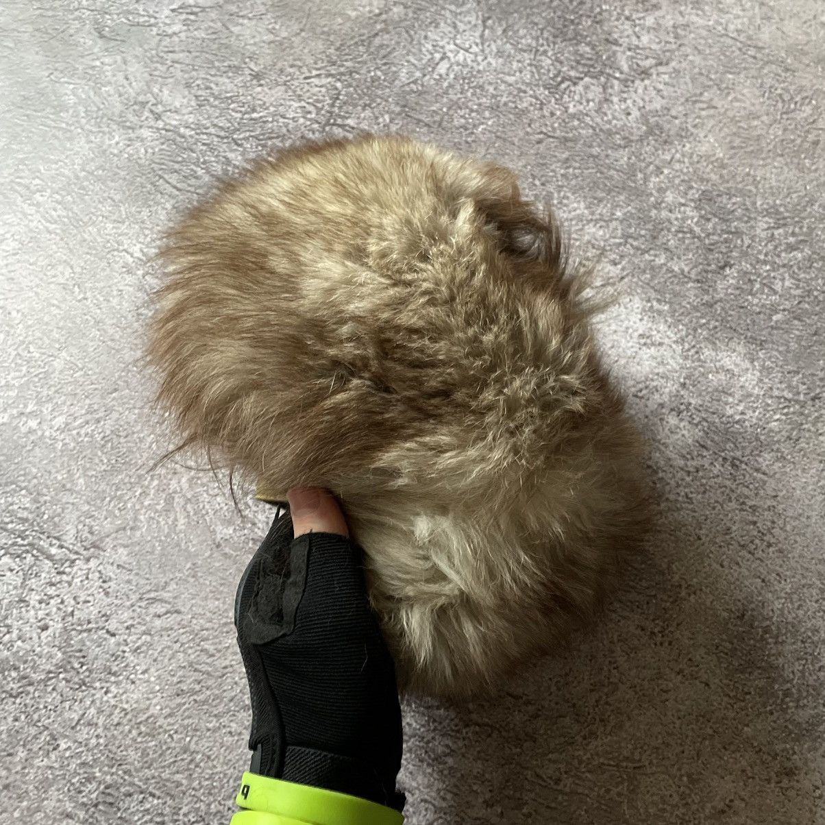 Vintage Vintage 90s Mohair Beanie Ushanka Faux Fur Grunge Baggy OS Size ONE SIZE - 2 Thumbnail