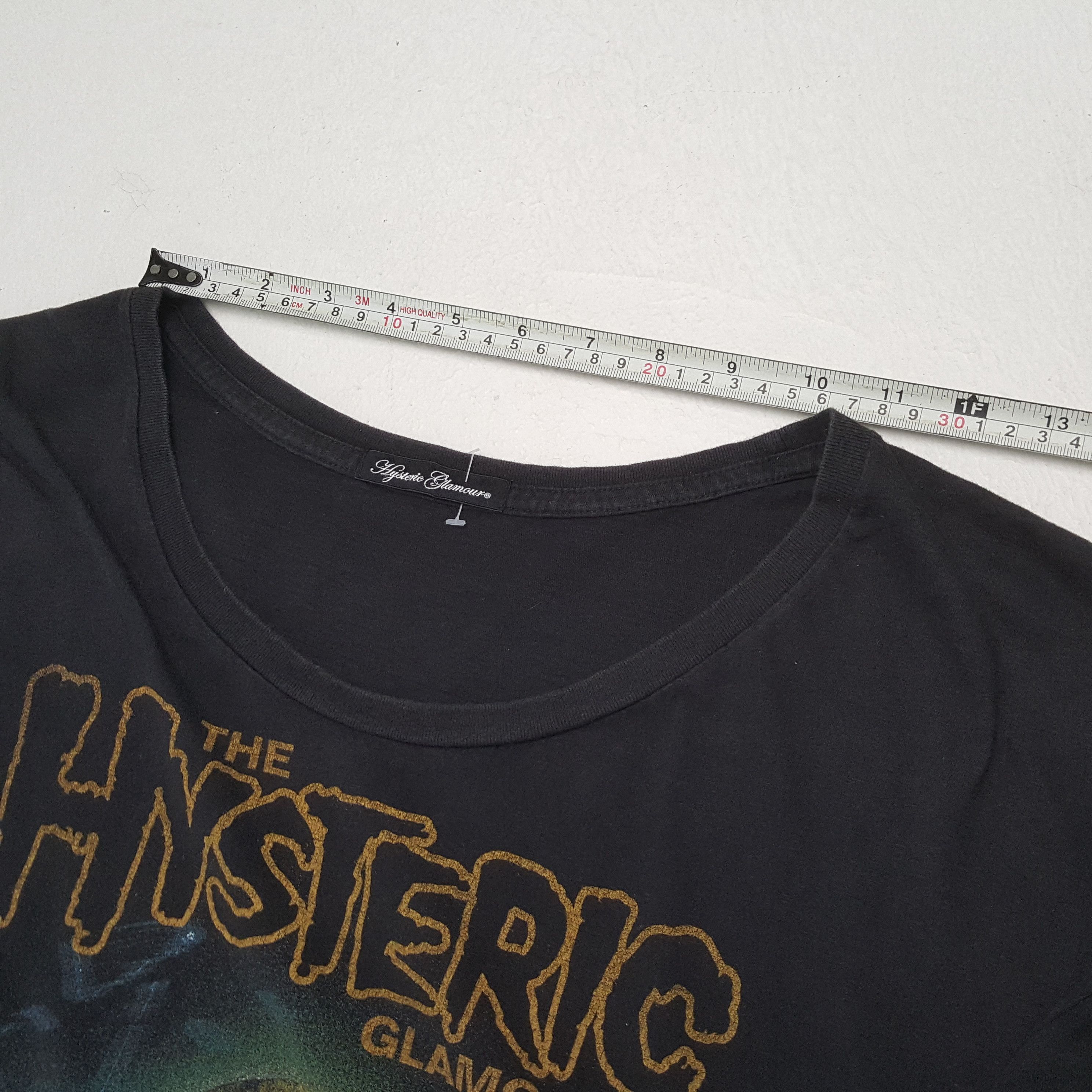 Hysteric Glamour HYSTERIC GLAMOUR Japanese Brand Rare Design Tshirt Size XXL / US 16-18 / IT 52-54 - 8 Thumbnail
