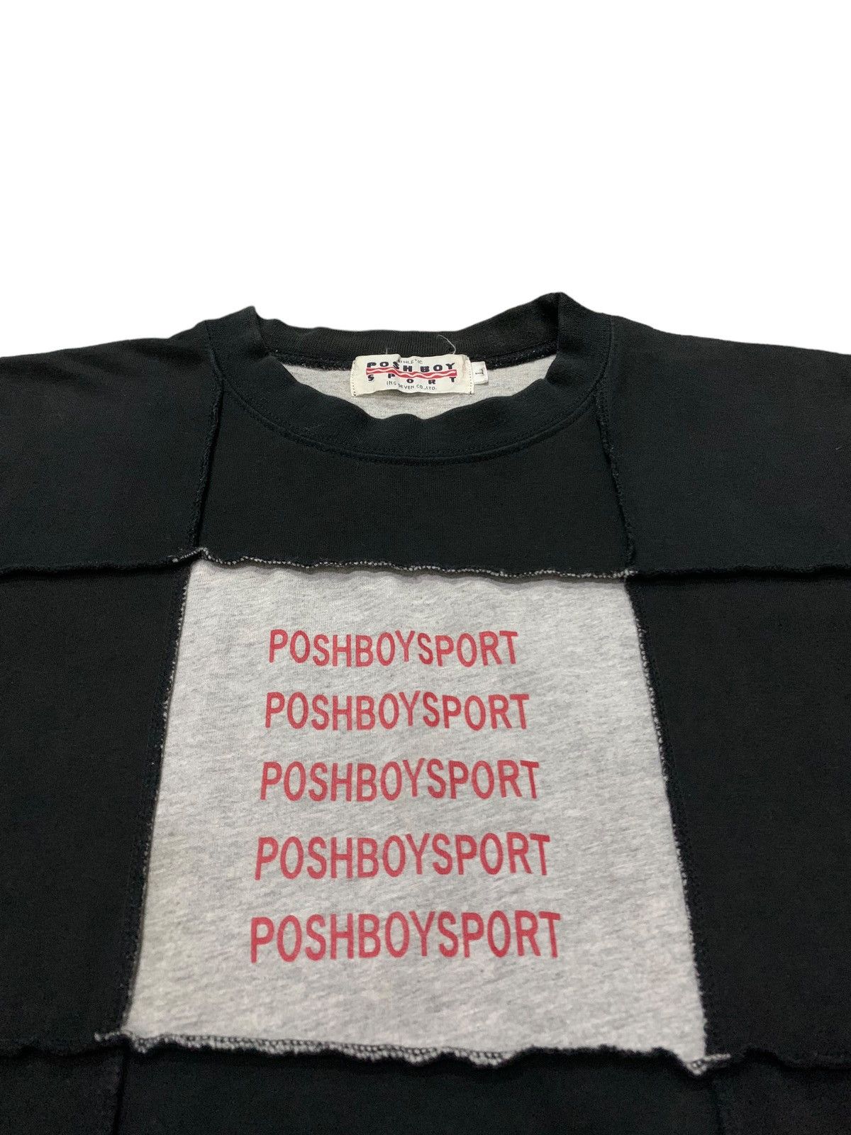 Beauty Beast × Japanese Brand Poshboy Sport Japan Reworked Cut & Sew Layer Tshirt Size US M / EU 48-50 / 2 - 4 Thumbnail