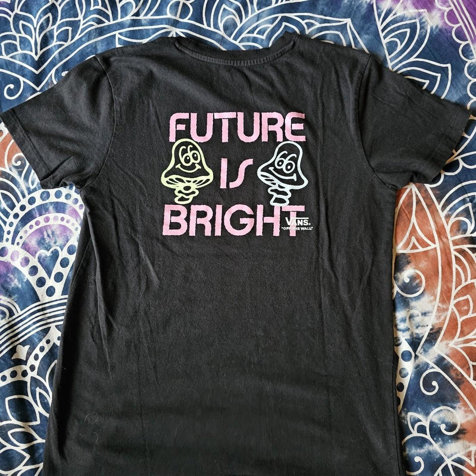Vans Vans Future is Bright Black T-shirt Size US S / EU 44-46 / 1 - 5 Thumbnail