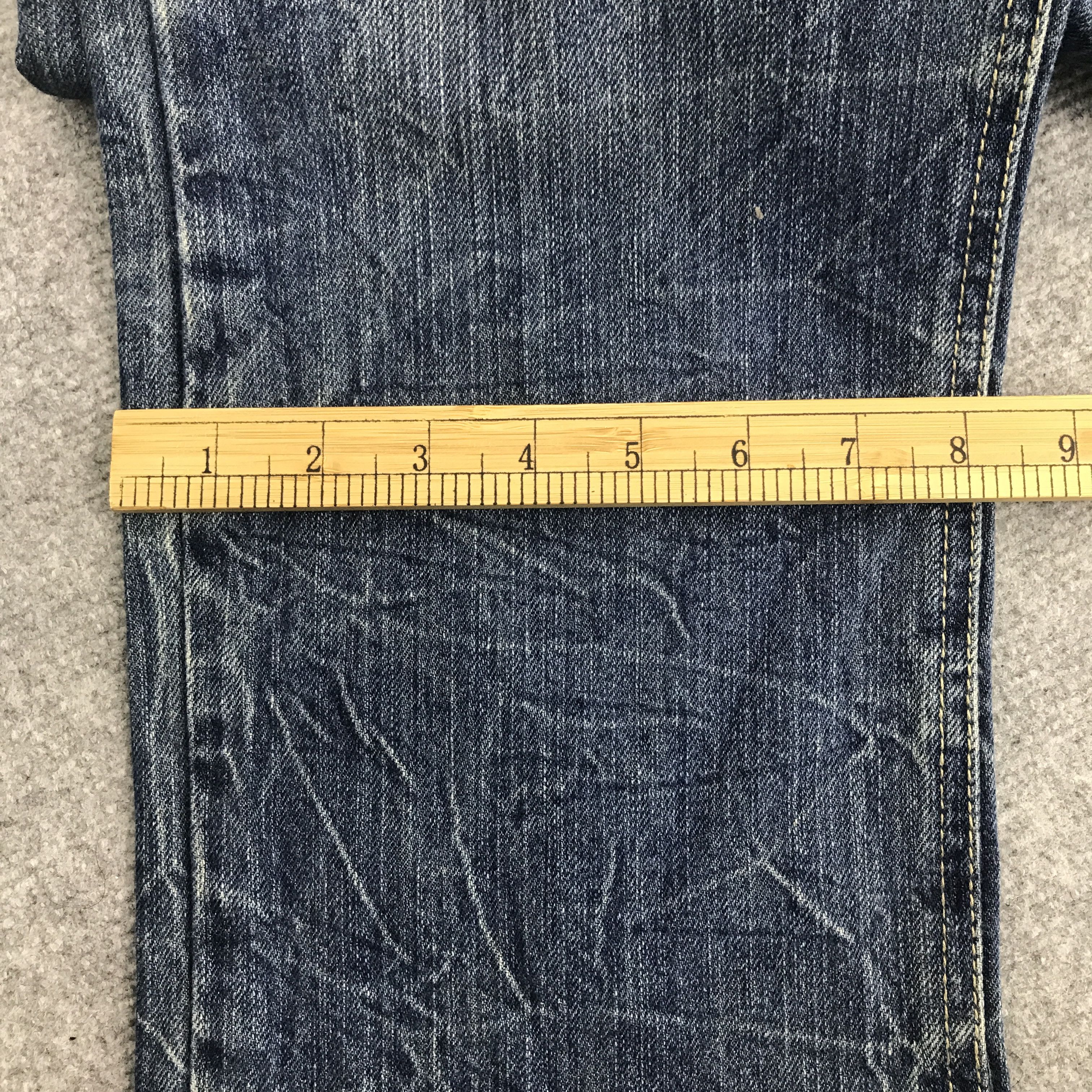 Designer × Japanese Brand Rare Double waist japanese brand distressed denim Size US 32 / EU 48 - 10 Thumbnail