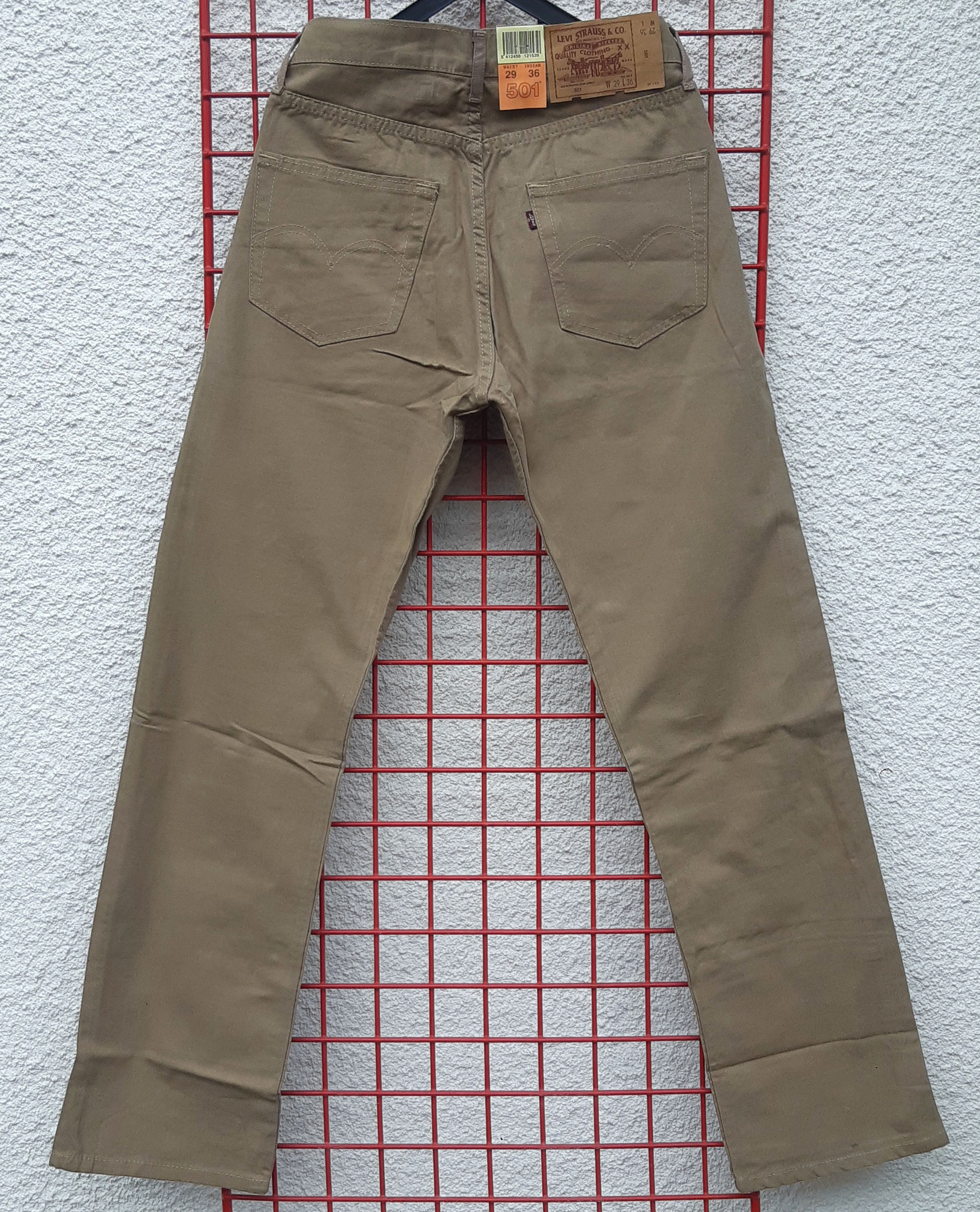 Levi's Vintage 90s LEVIS'S 501 Original Fit USA size W29/L36 NWT Size 29" - 2 Thumbnail
