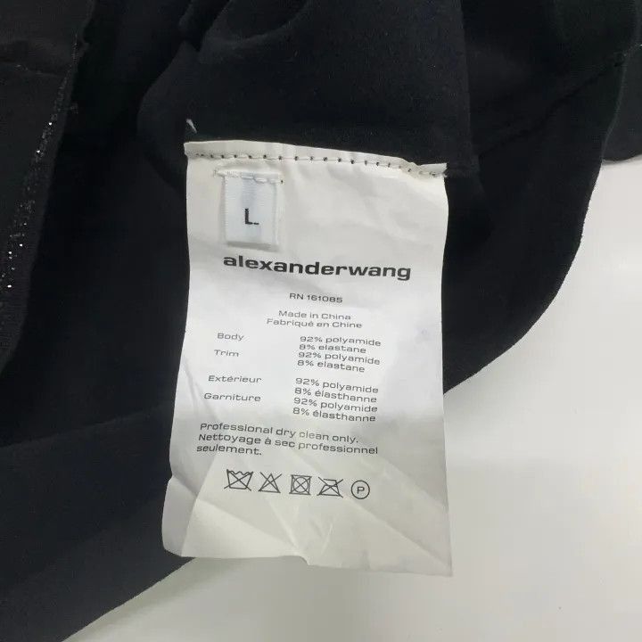 Alexander Wang Alexander Wang Black Knitted Cardigan - Size L / US 10 / IT 46 - 1 Thumbnail