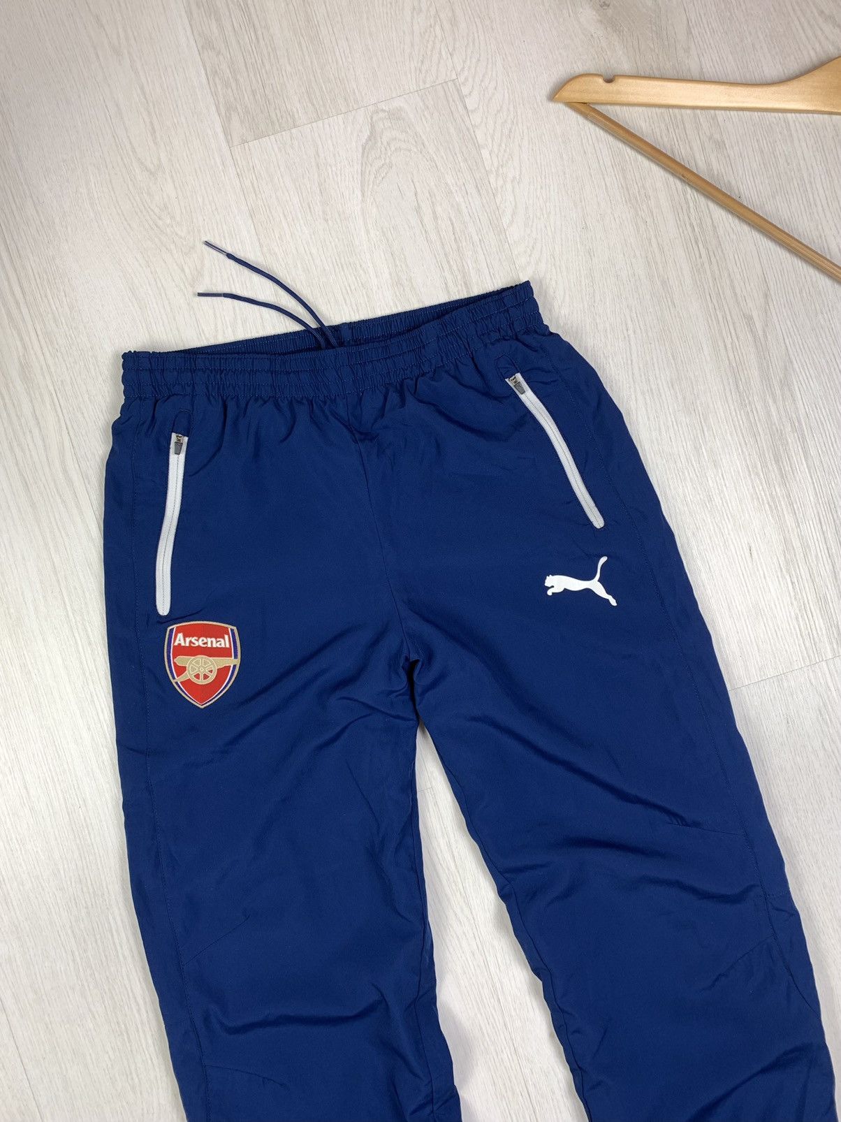 Puma Puma Arsenal 2014 Rare Navy Pants Size Young XL Size US 26 / EU 42 - 3 Thumbnail